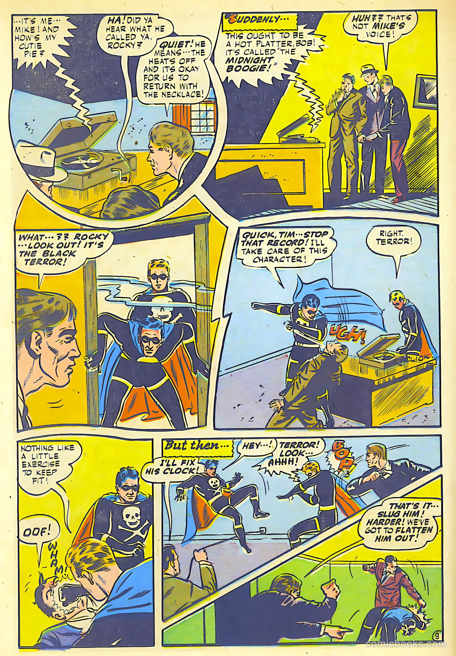 The Black Terror #22 (1948) — page 31 of 43