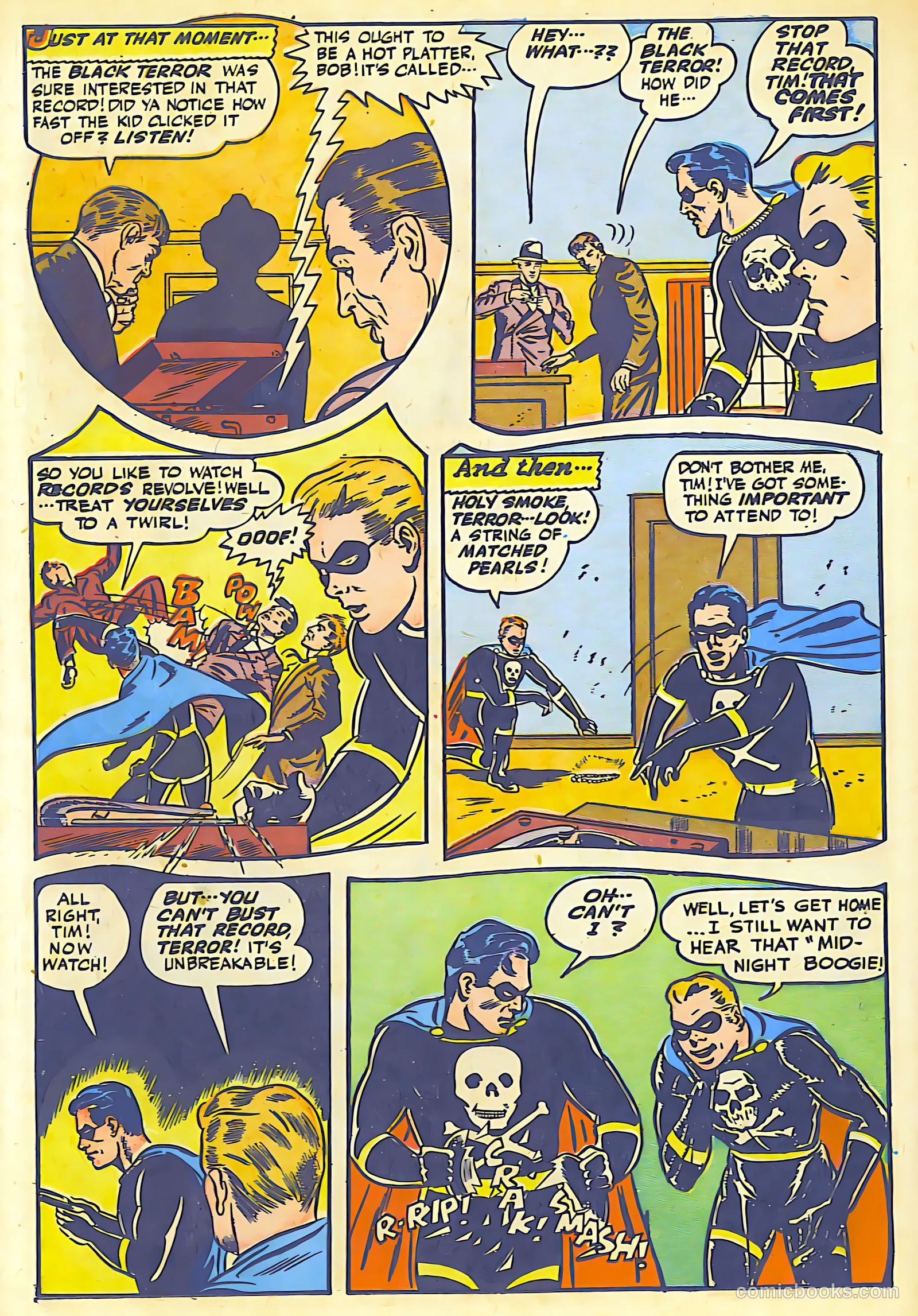 The Black Terror #22 (1948) — page 33 of 43