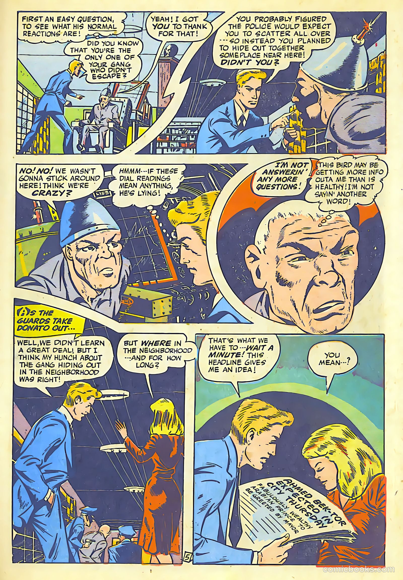 The Black Terror #22 (1948) — page 38 of 43