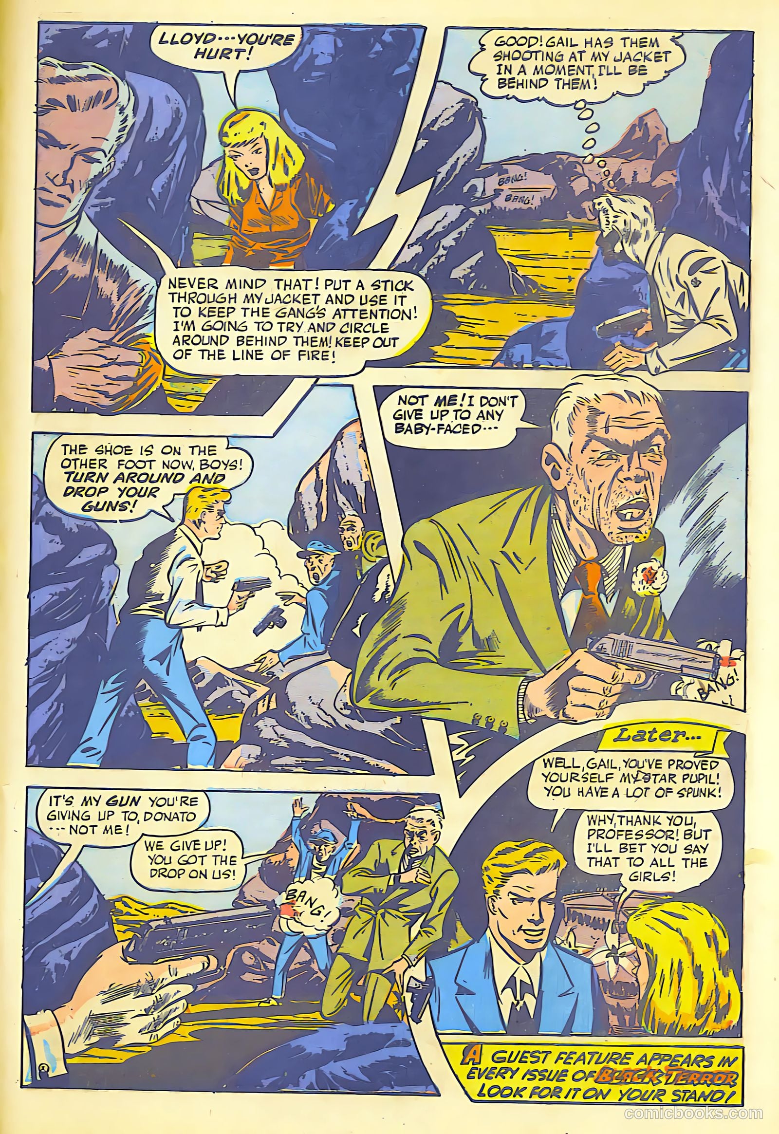 The Black Terror #22 (1948) — page 42 of 43