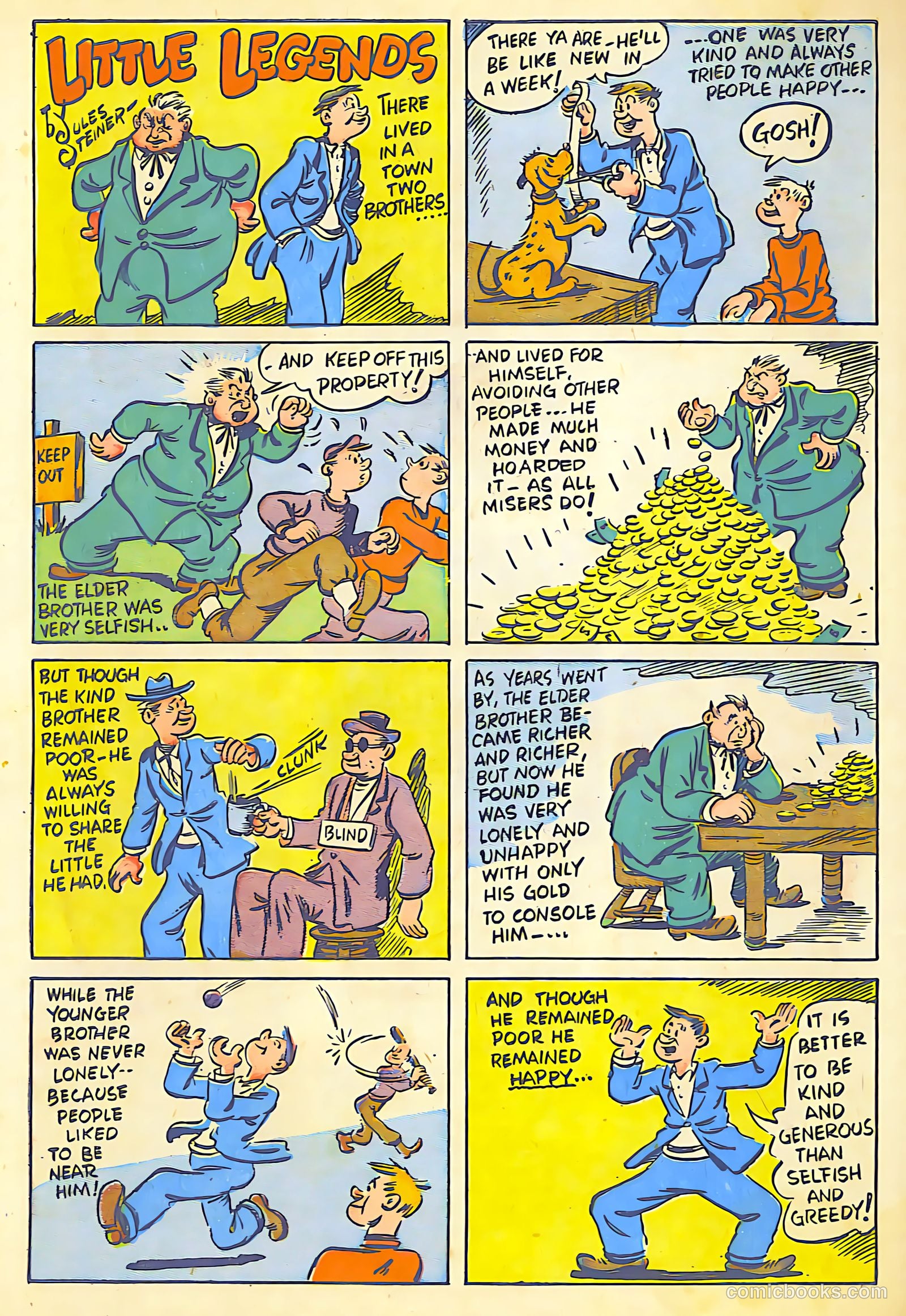 The Black Terror #22 (1948) — page 43 of 43