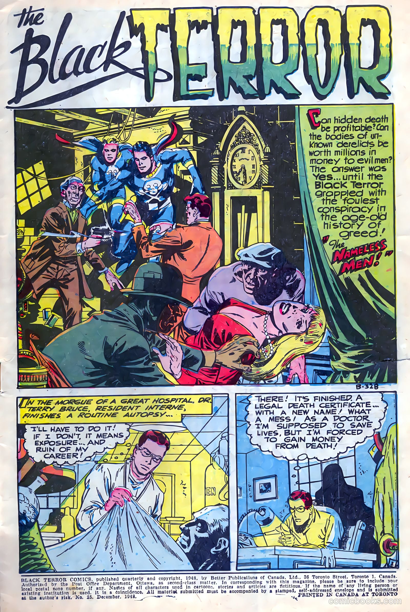 The Black Terror #25 (1948) — page 3 of 44