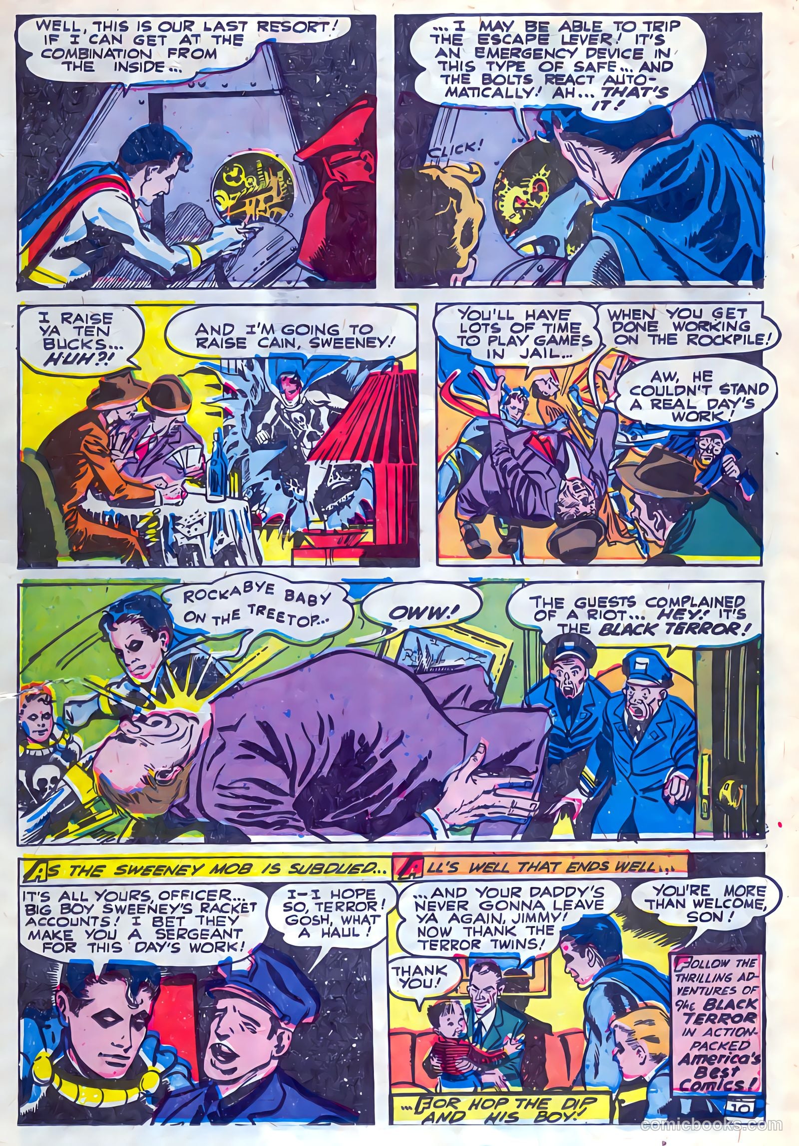 The Black Terror #25 (1948) — page 32 of 44
