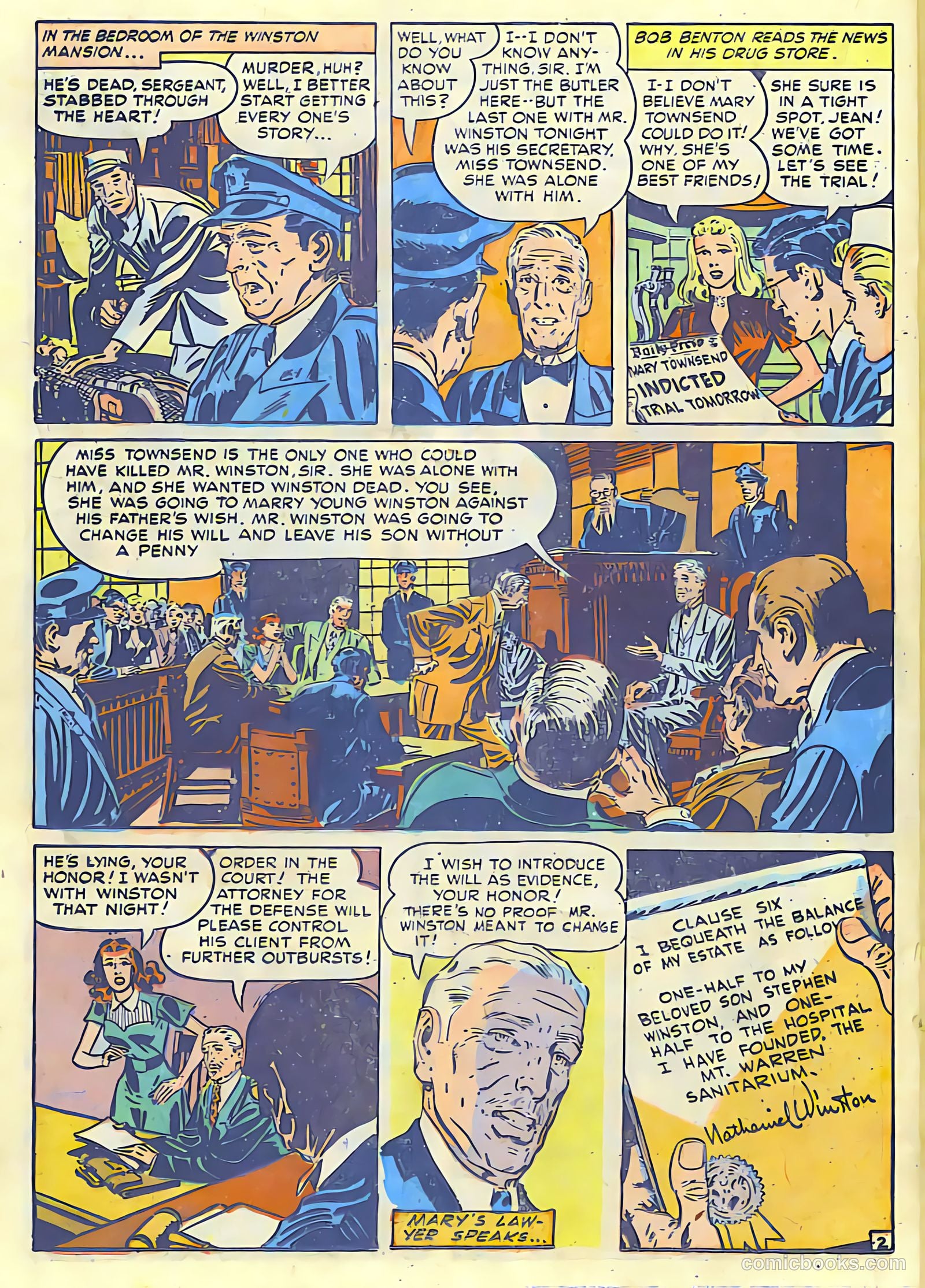 The Black Terror #25 (1948) — page 36 of 44
