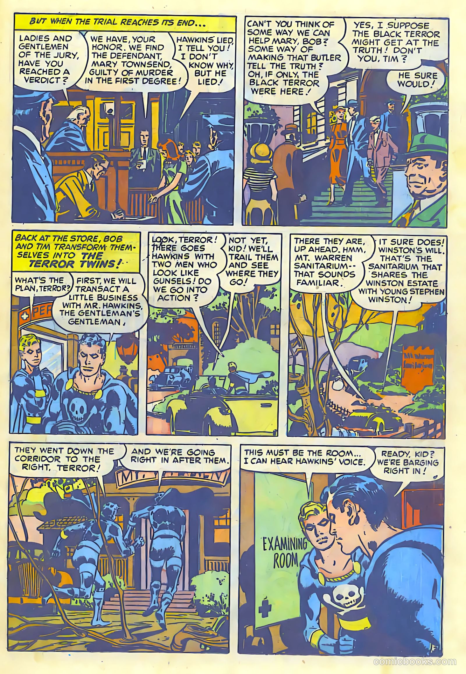 The Black Terror #25 (1948) — page 37 of 44