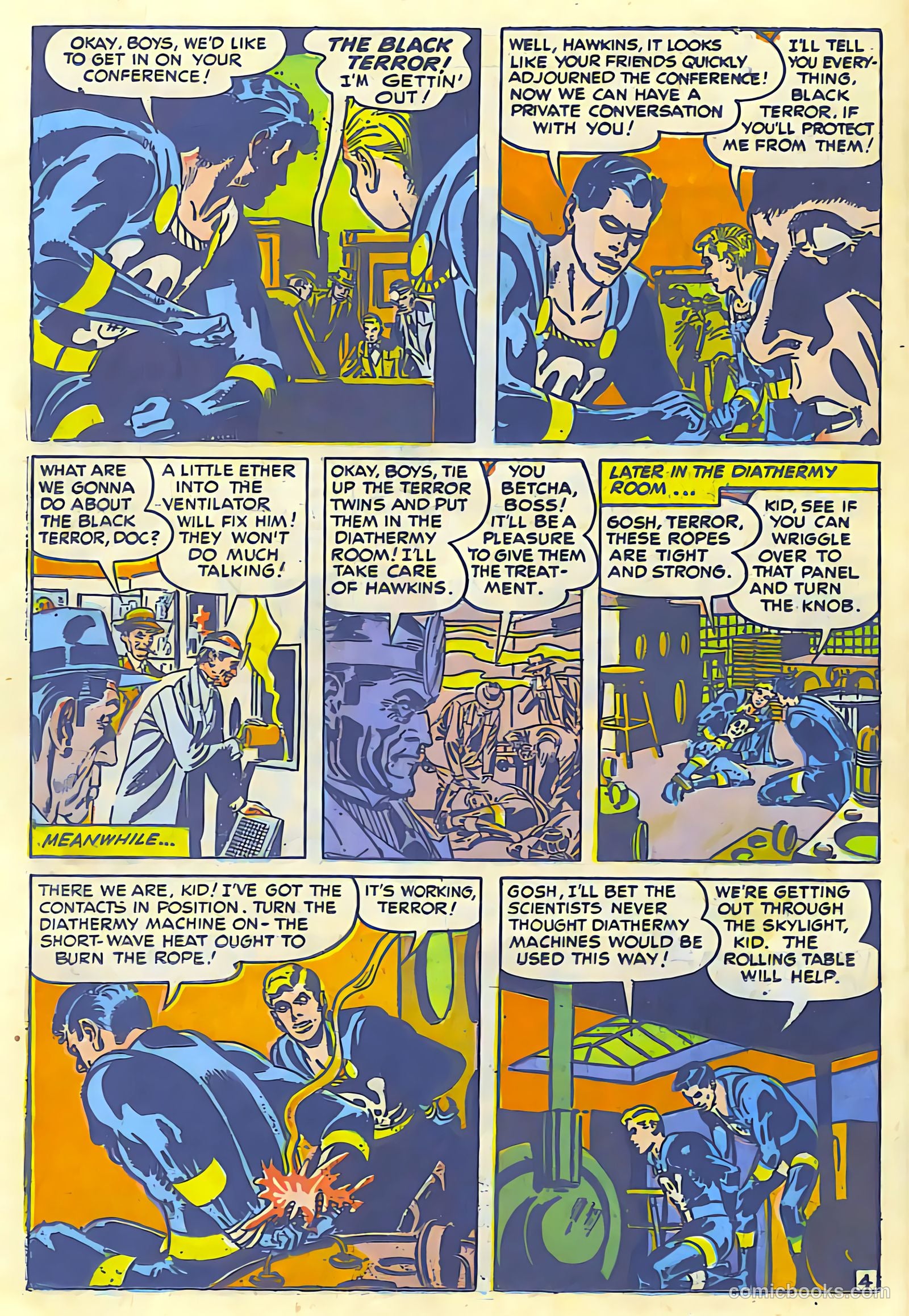 The Black Terror #25 (1948) — page 38 of 44