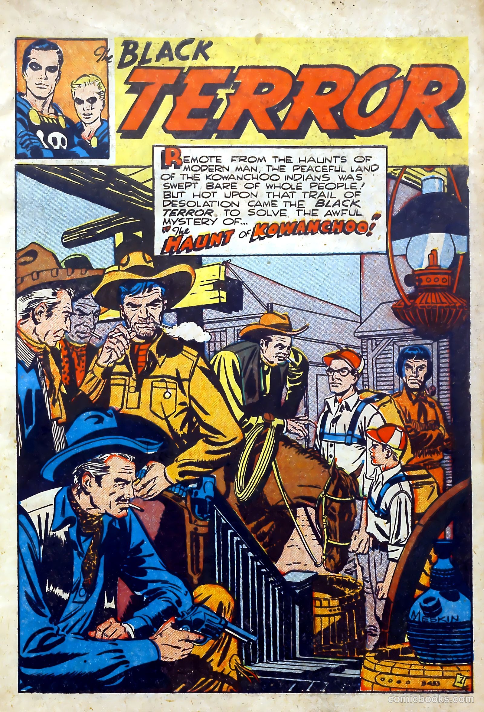 The Black Terror #27 (1949, Visual Editions, Inc.) — page 3 of 36