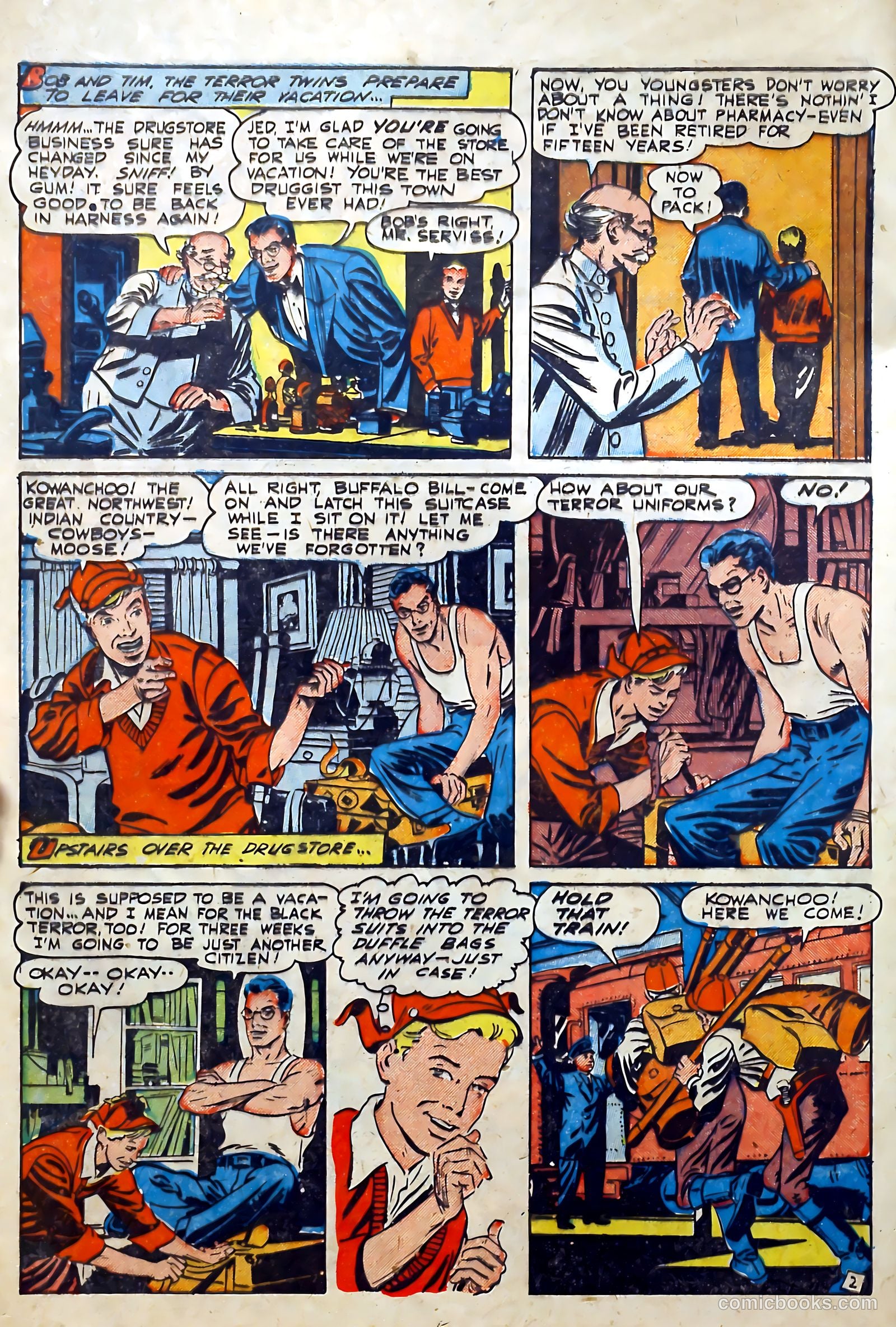 The Black Terror #27 (1949, Visual Editions, Inc.) — page 4 of 36