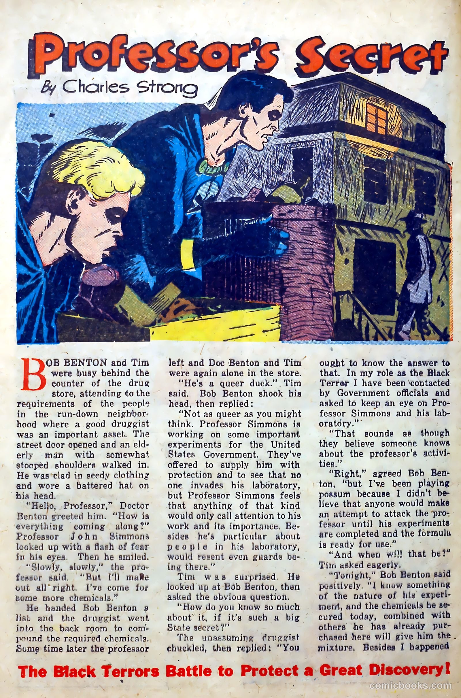 The Black Terror #27 (1949, Visual Editions, Inc.) — page 24 of 36