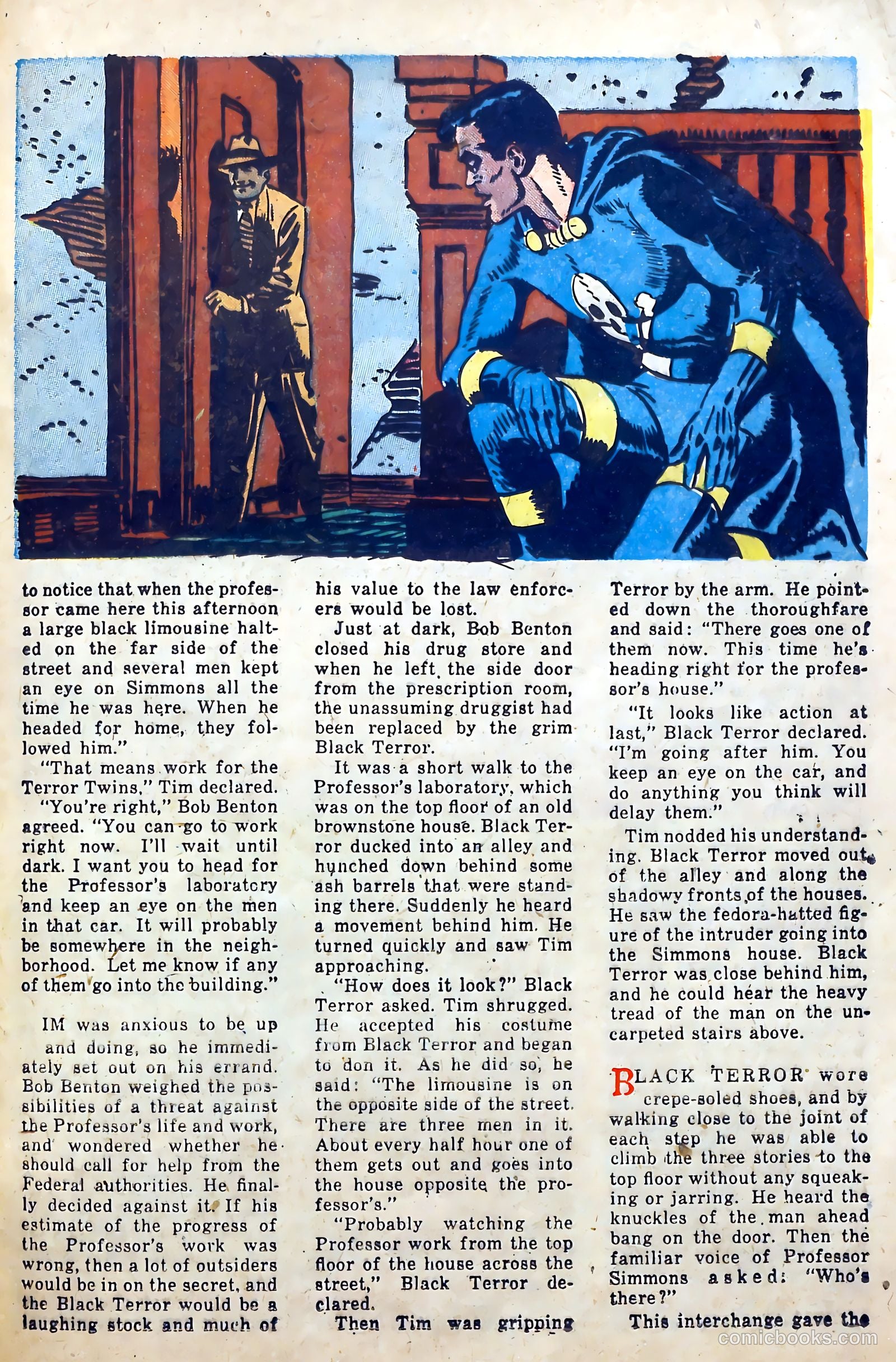 The Black Terror #27 (1949, Visual Editions, Inc.) — page 25 of 36