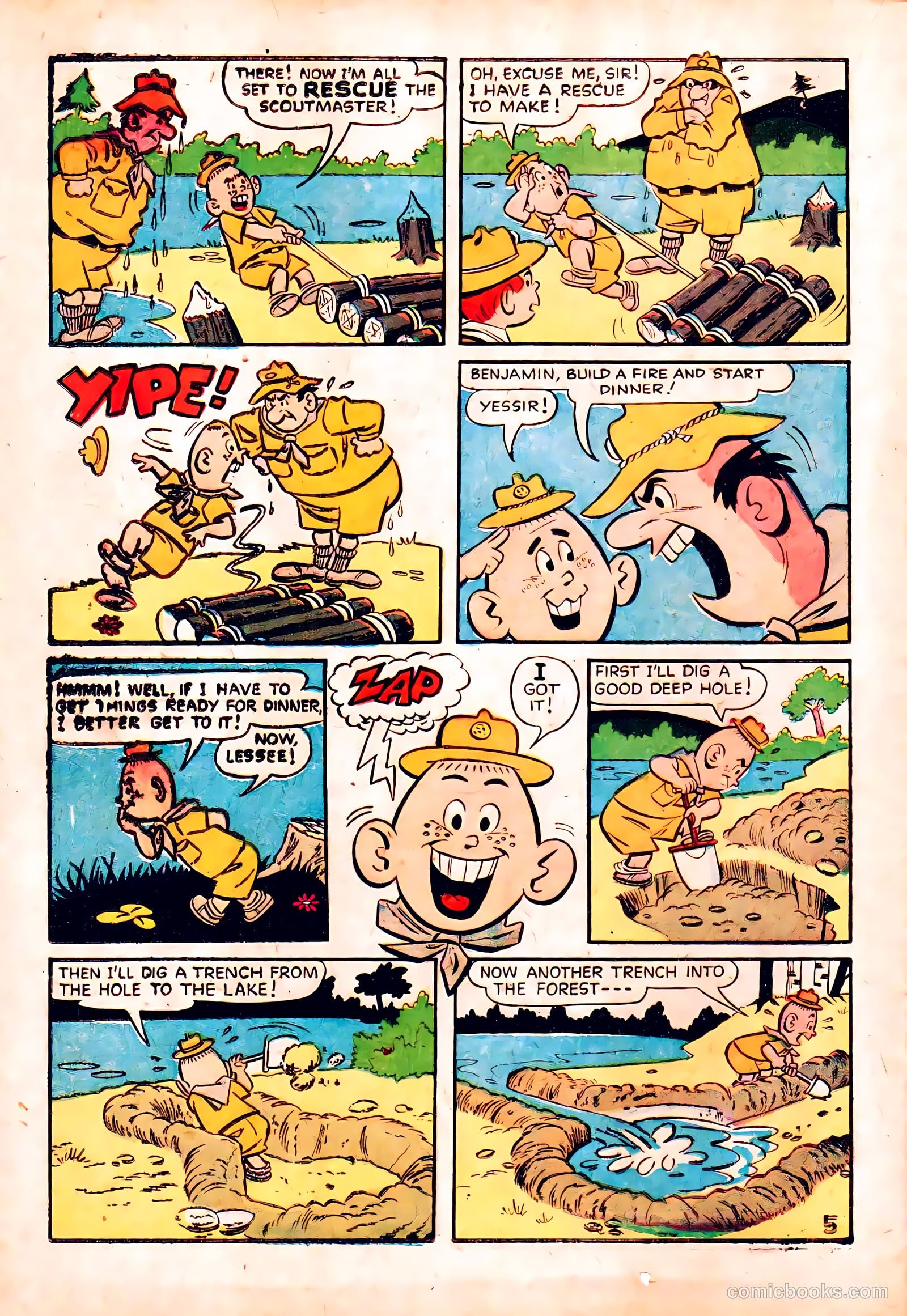 The Brain #1 (1956) — page 22 of 36