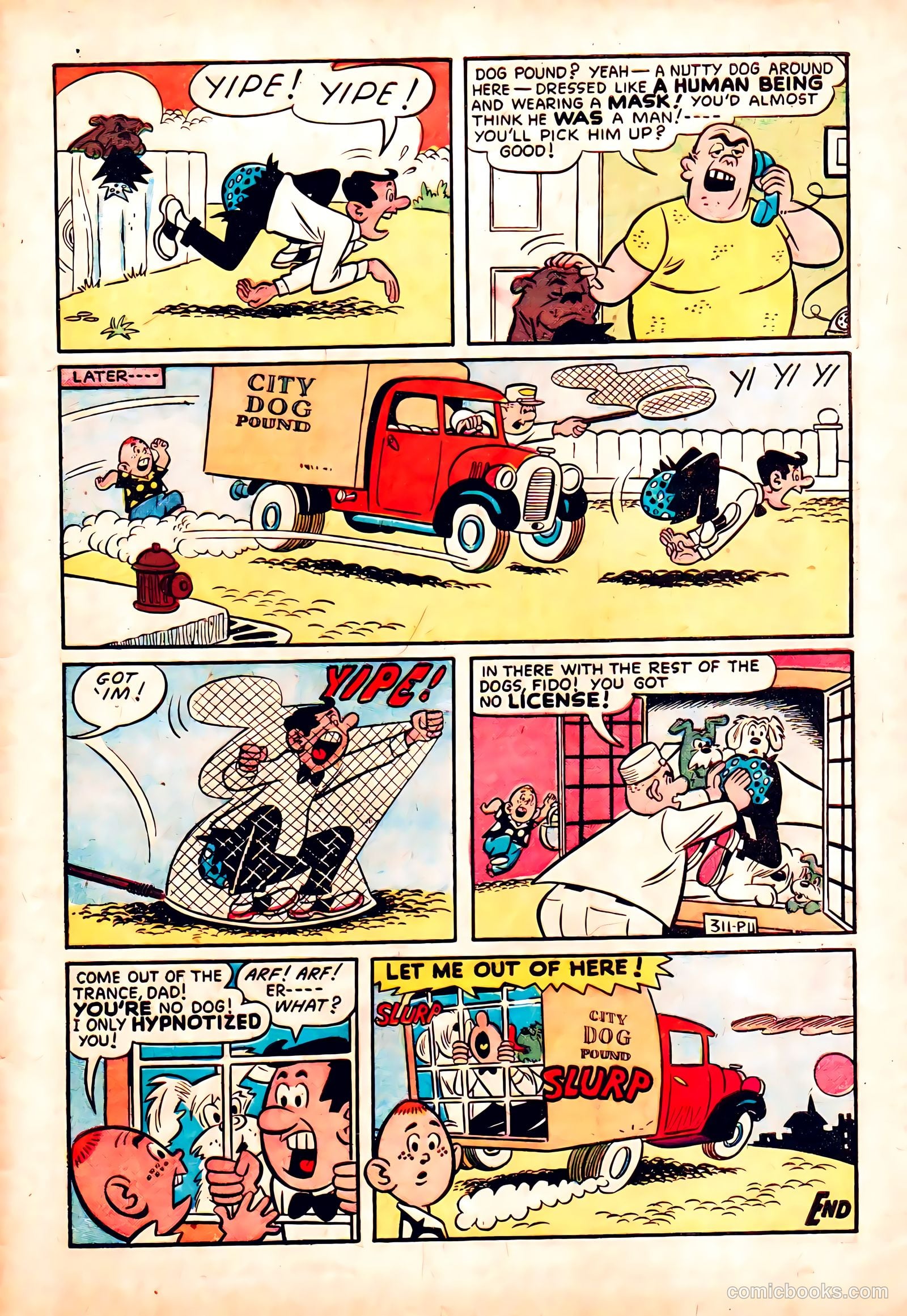 The Brain #1 (1956) — page 33 of 36