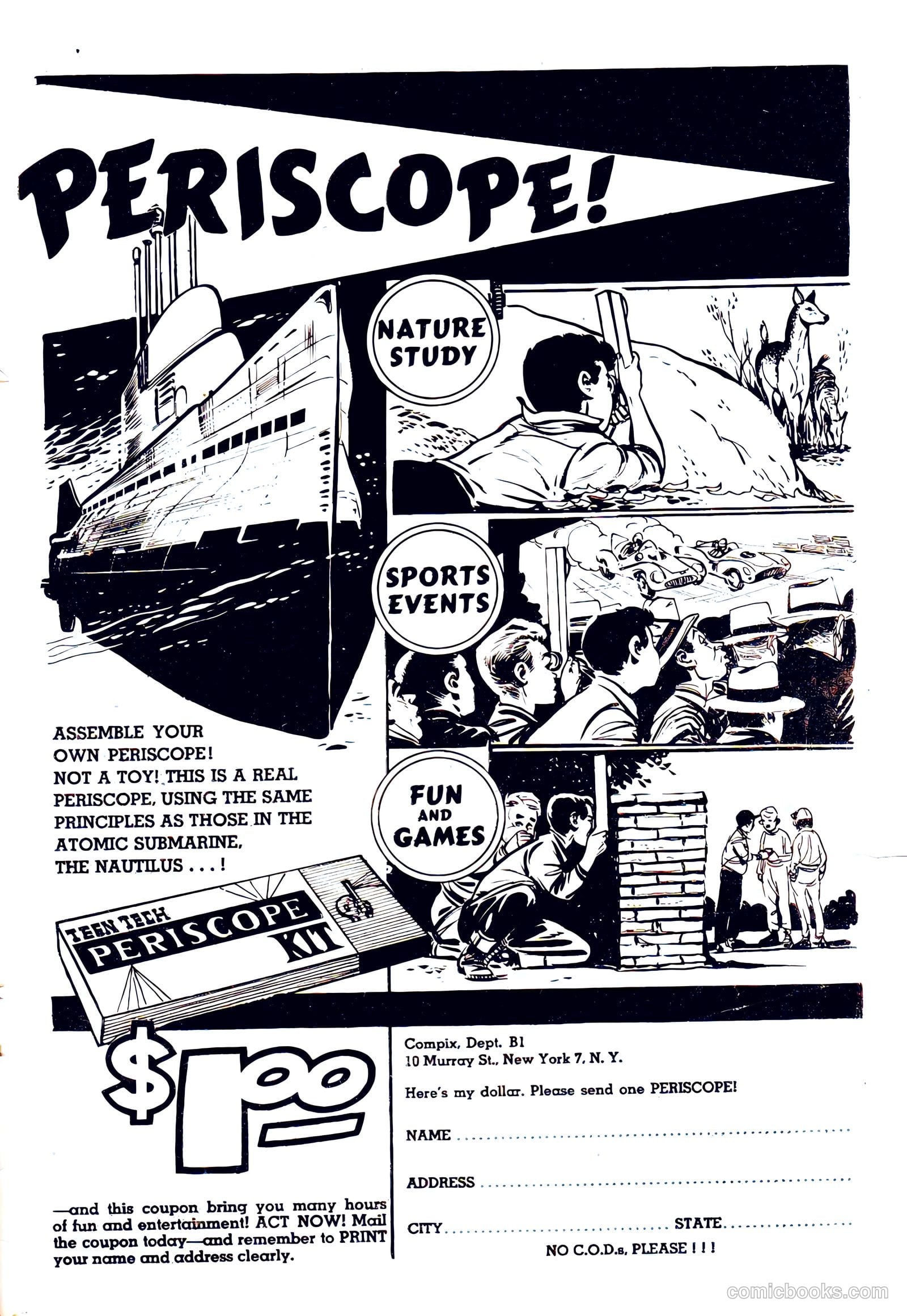 The Brain #1 (1956) — page 35 of 36