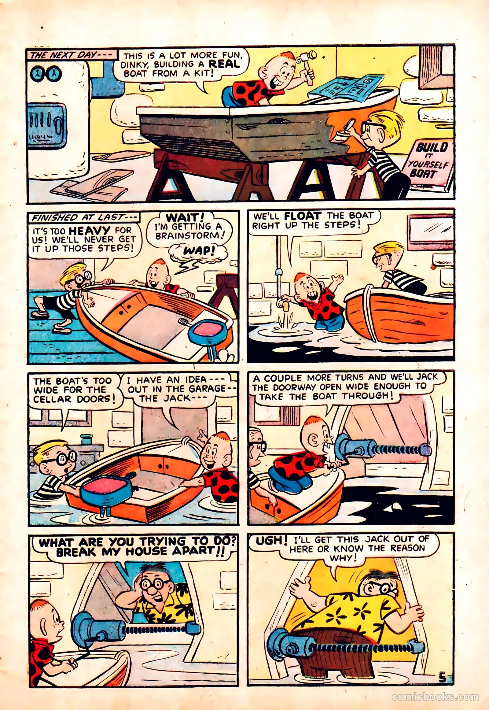 The Brain #1 (1958) — page 7 of 36