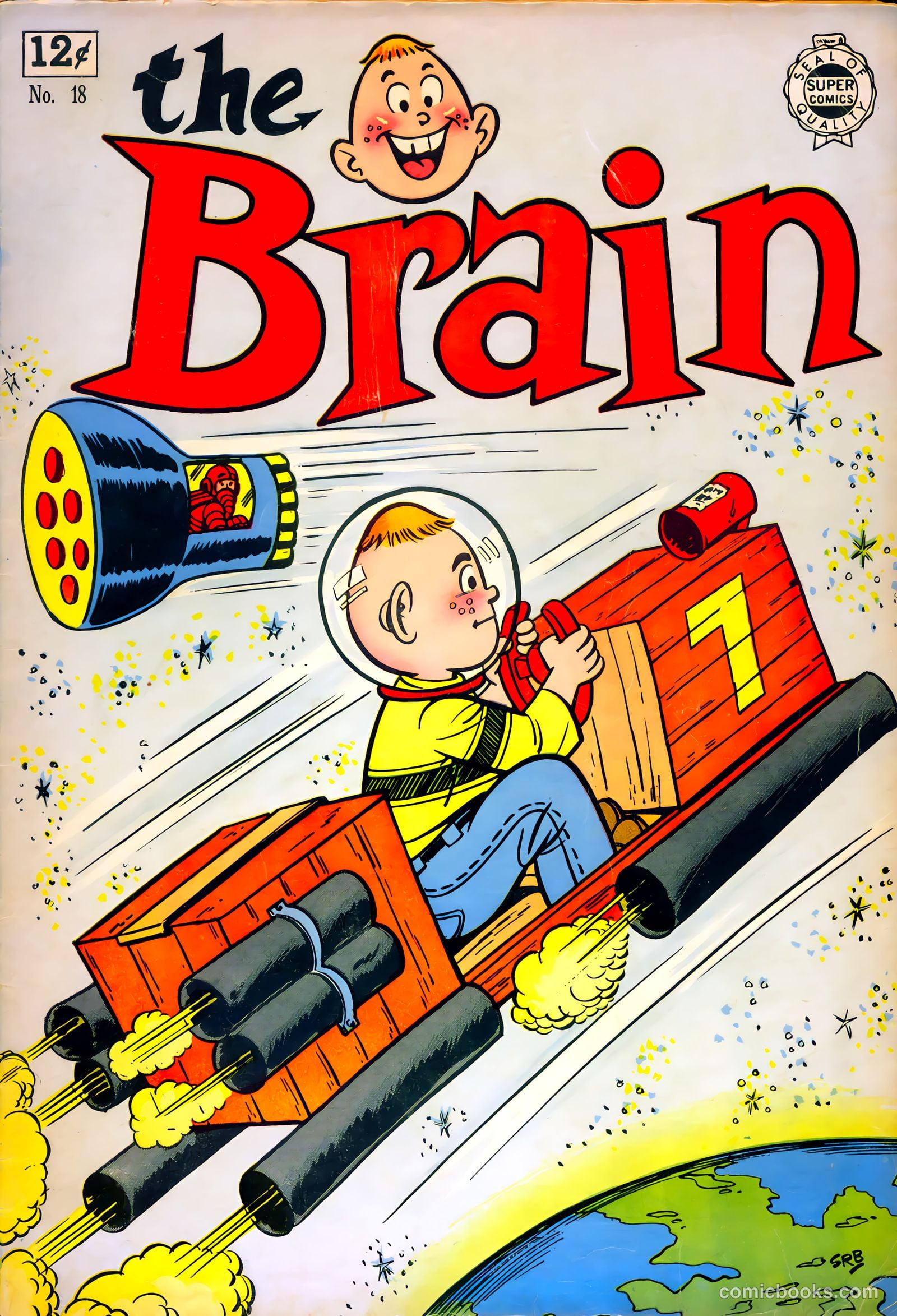 The Brain #18 cover