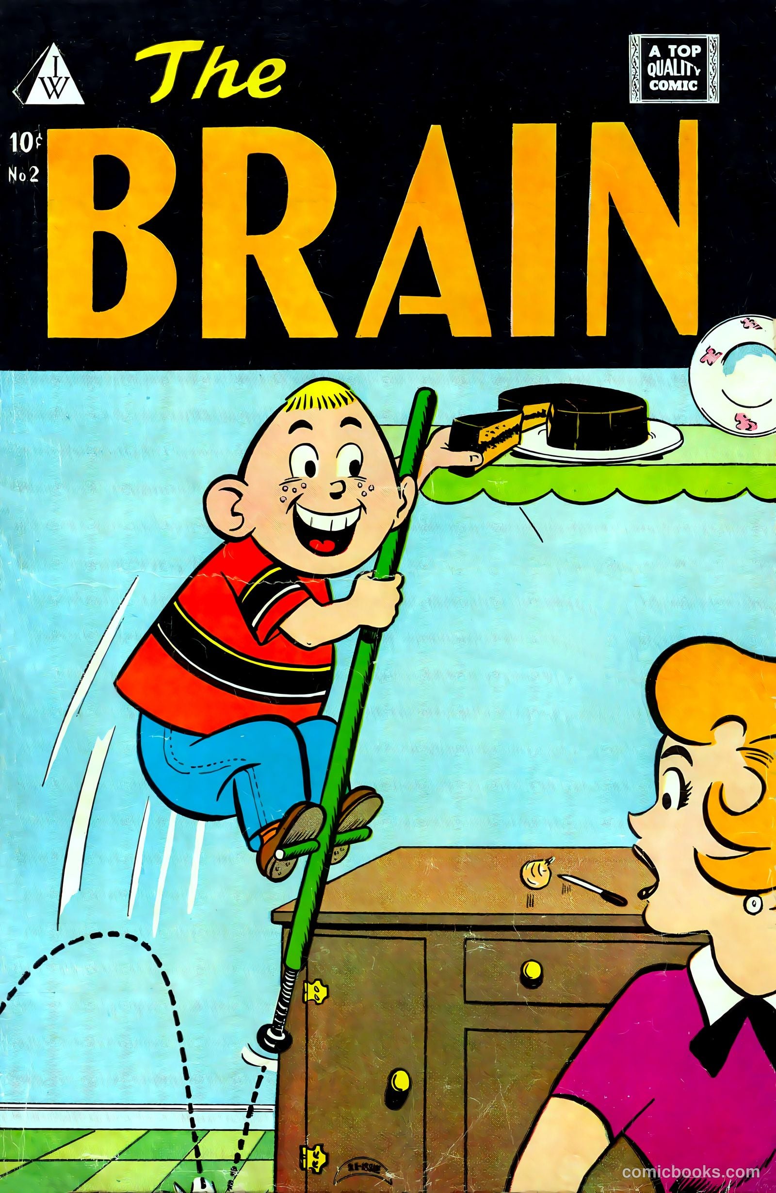 The Brain #2 cover