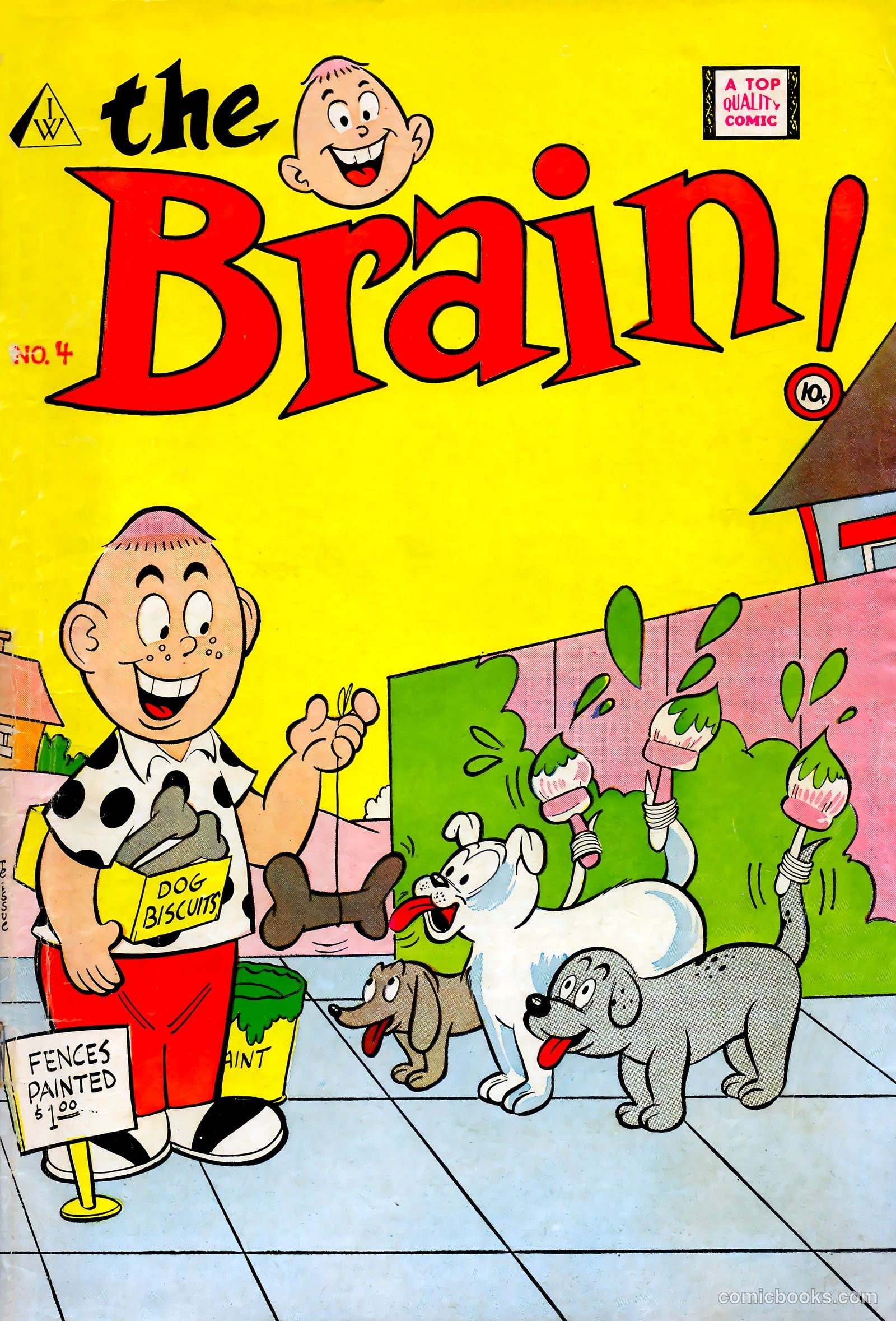 The Brain #4 (1958) — page 1 of 35