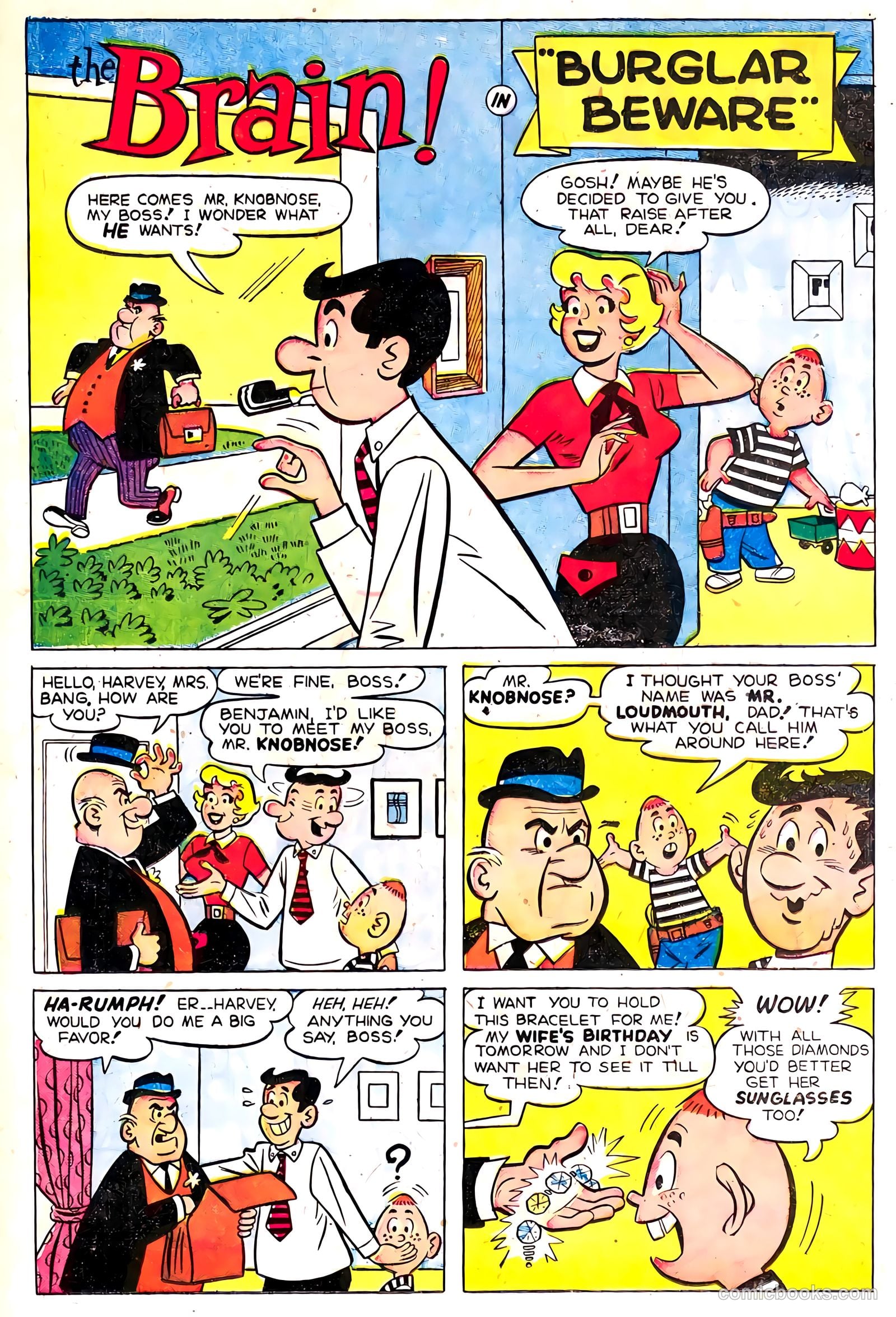 The Brain #5 (1957) — page 24 of 36