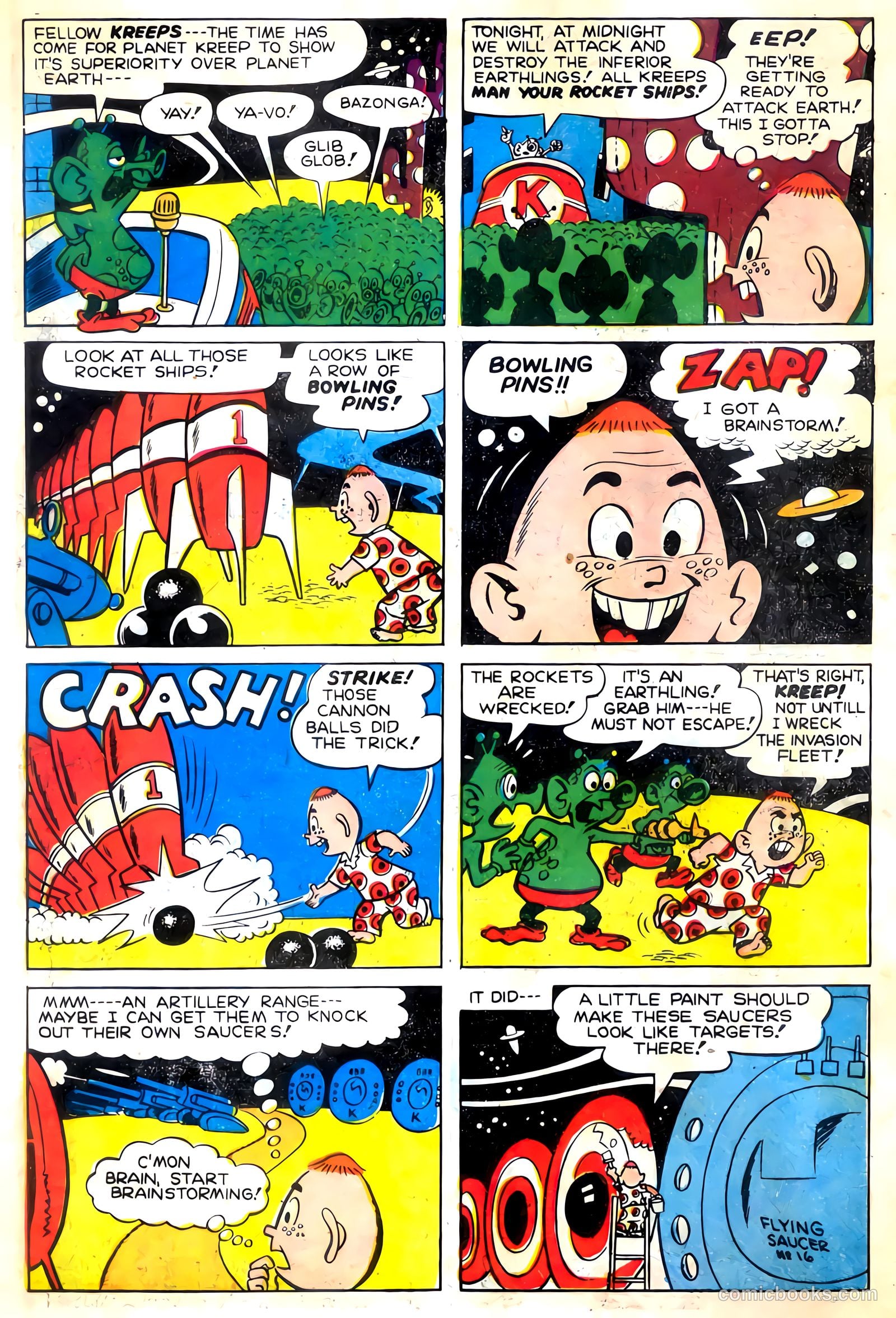 The Brain #6 (1958) — page 6