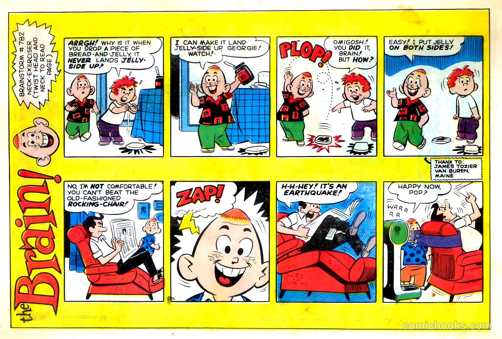 The Brain #6 (1958) — page 10