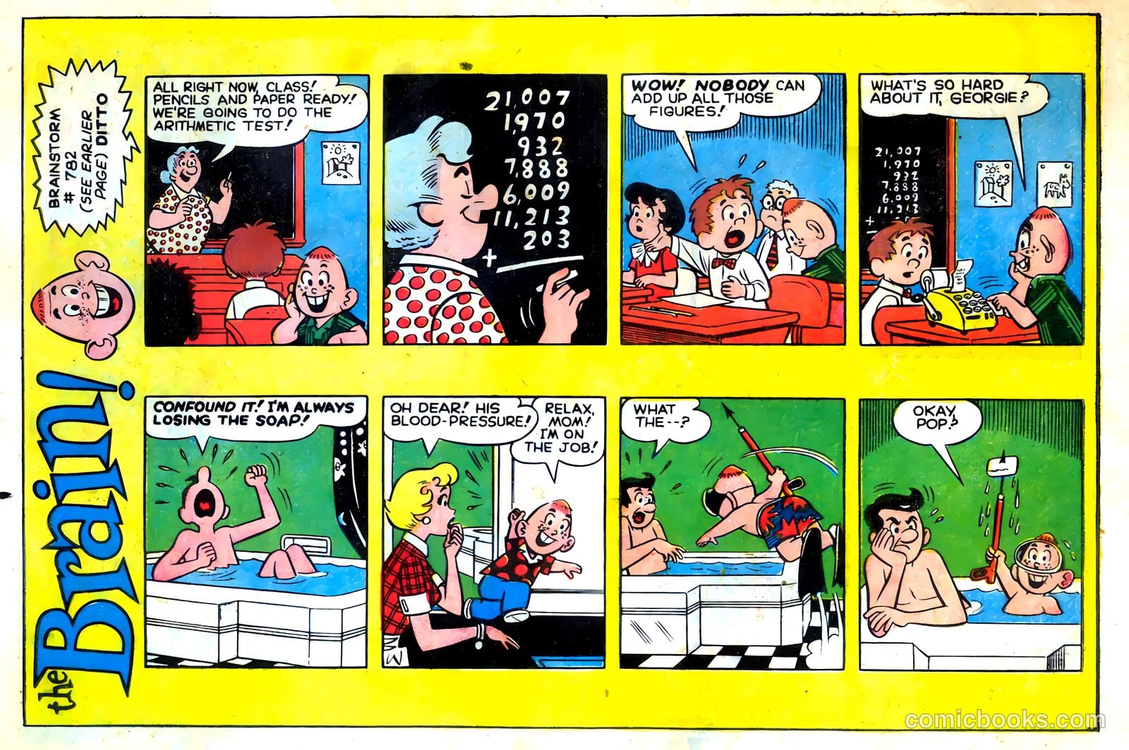 The Brain #6 (1958) — page 16