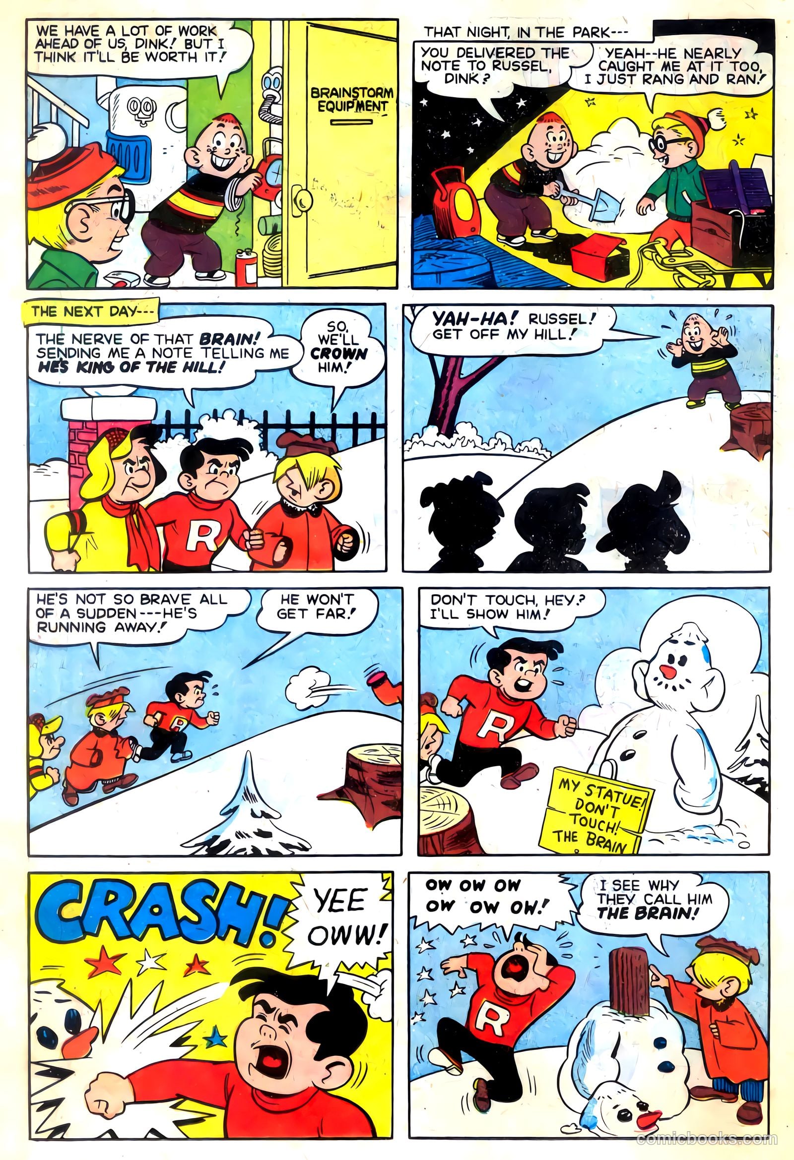 The Brain #6 (1958) — page 18