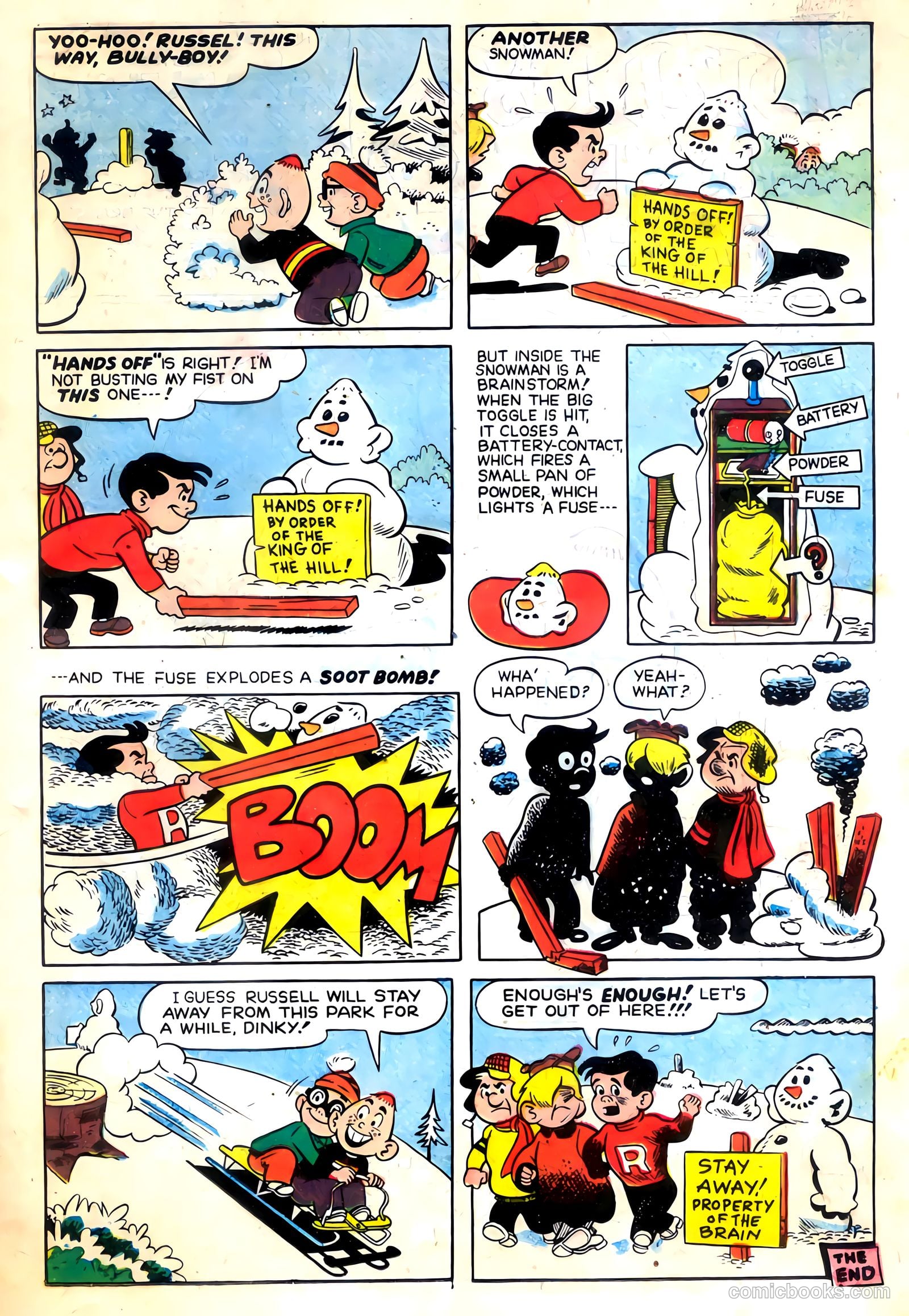 The Brain #6 (1958) — page 19