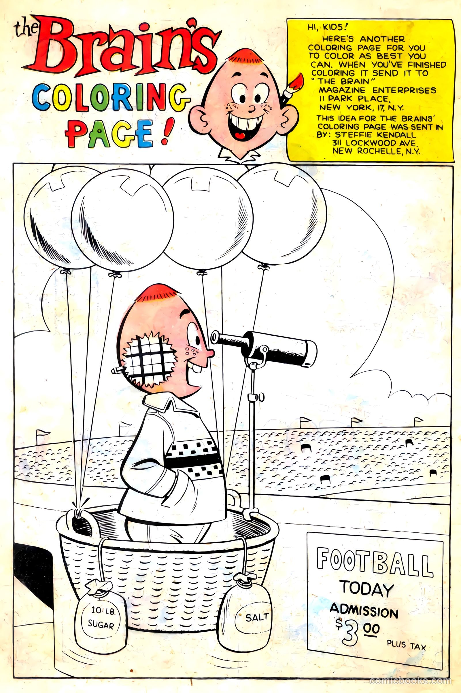 The Brain #6 (1958) — page 20