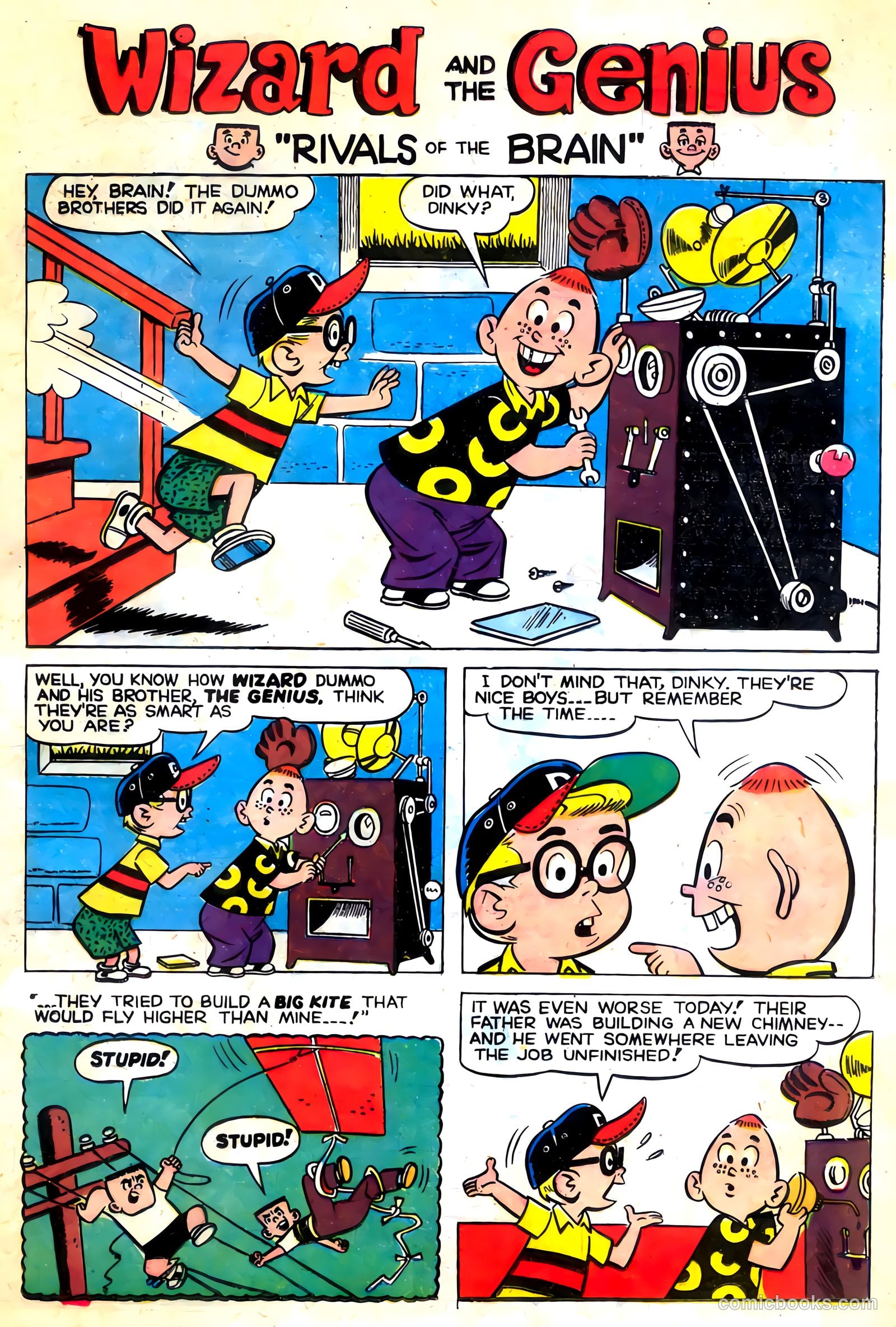 The Brain #6 (1958) — page 21