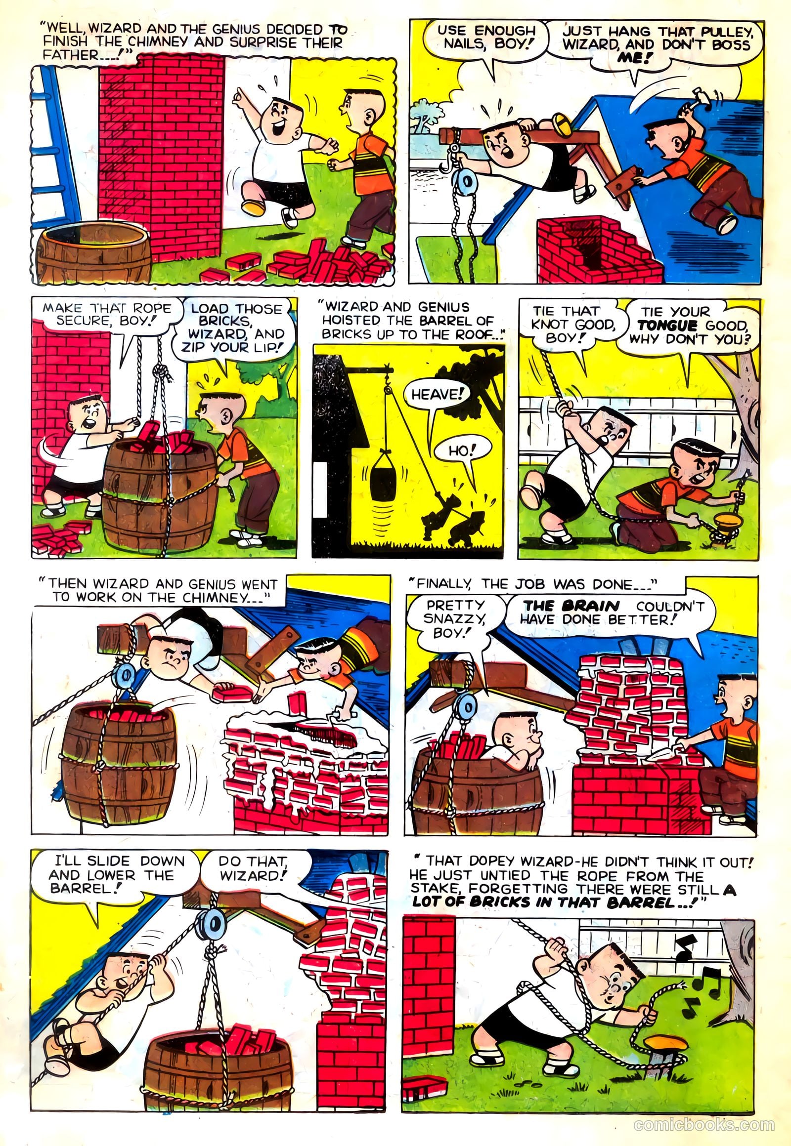 The Brain #6 (1958) — page 22
