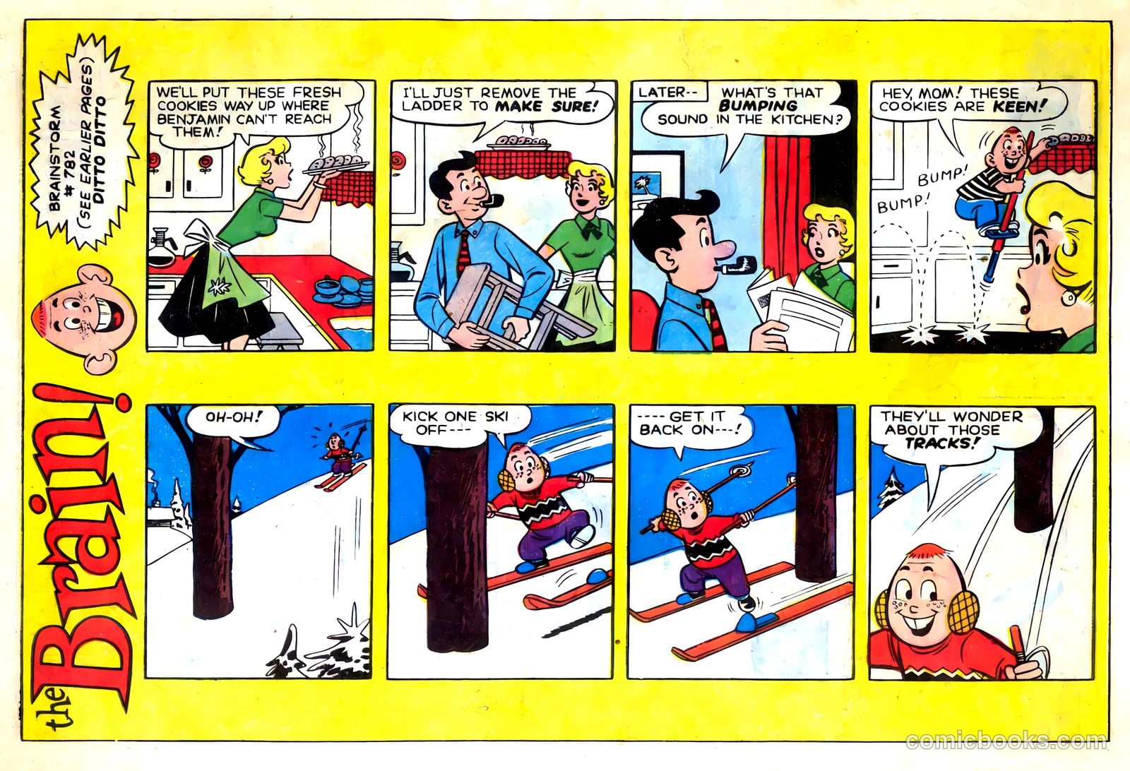 The Brain #6 (1958) — page 28