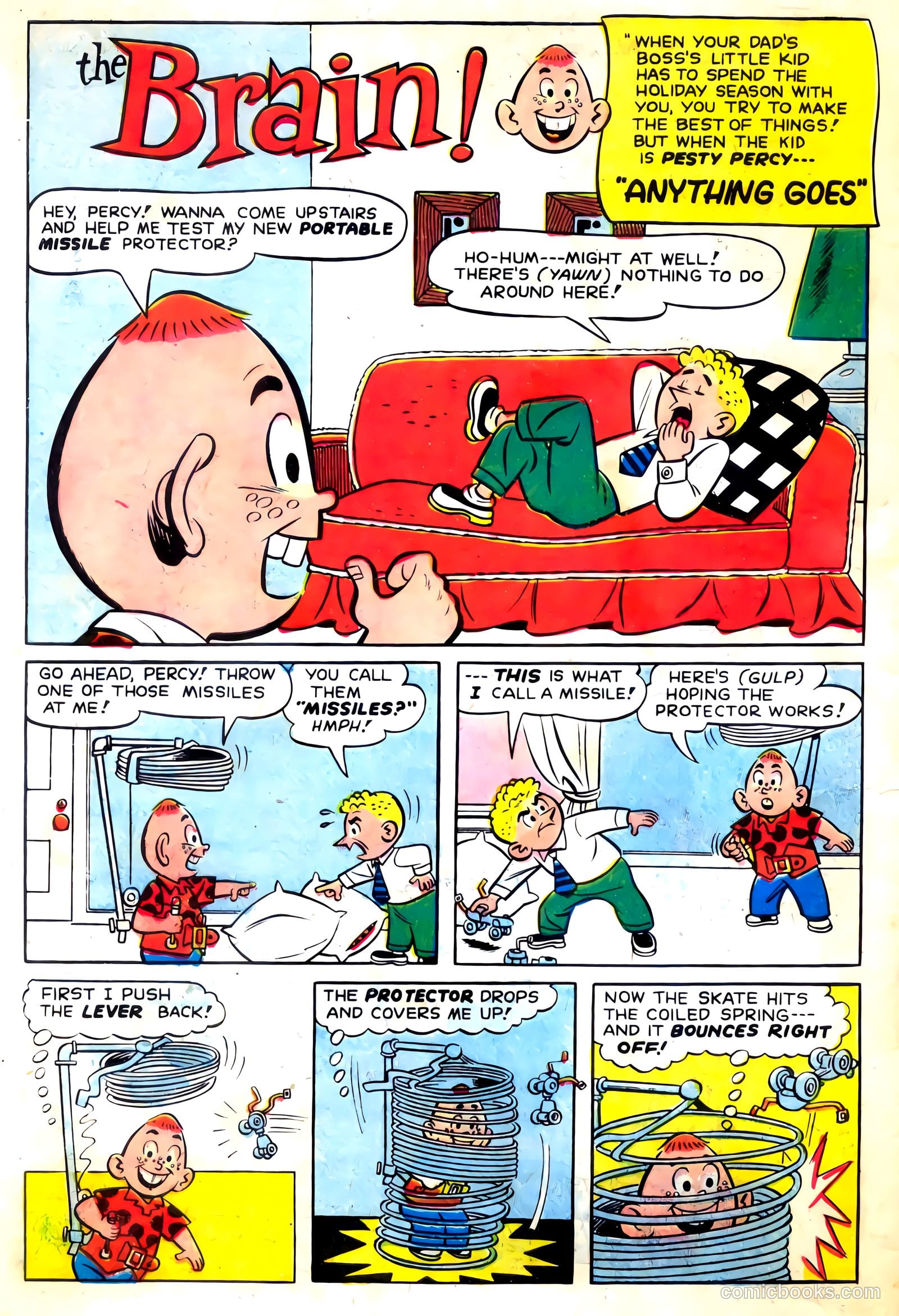 The Brain #6 (1958) — page 30