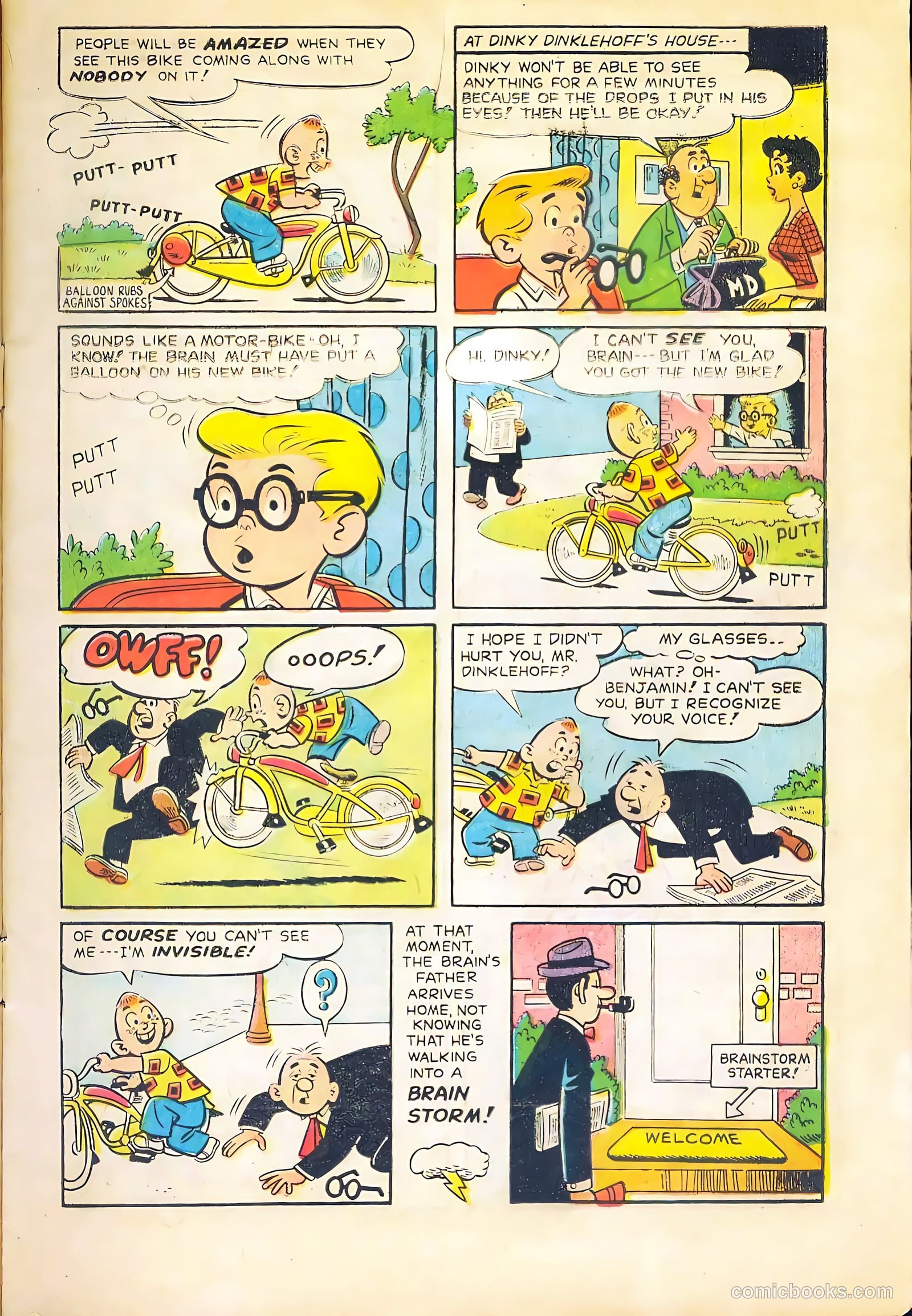 The Brain #7 (1958) — page 5