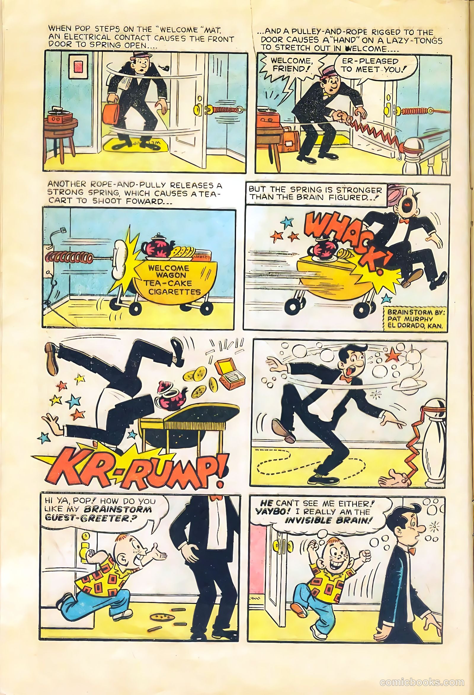 The Brain #7 (1958) — page 6