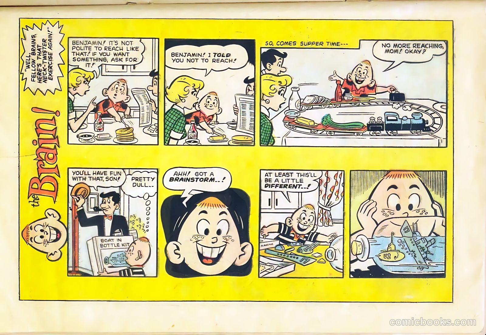 The Brain #7 (1958) — page 14