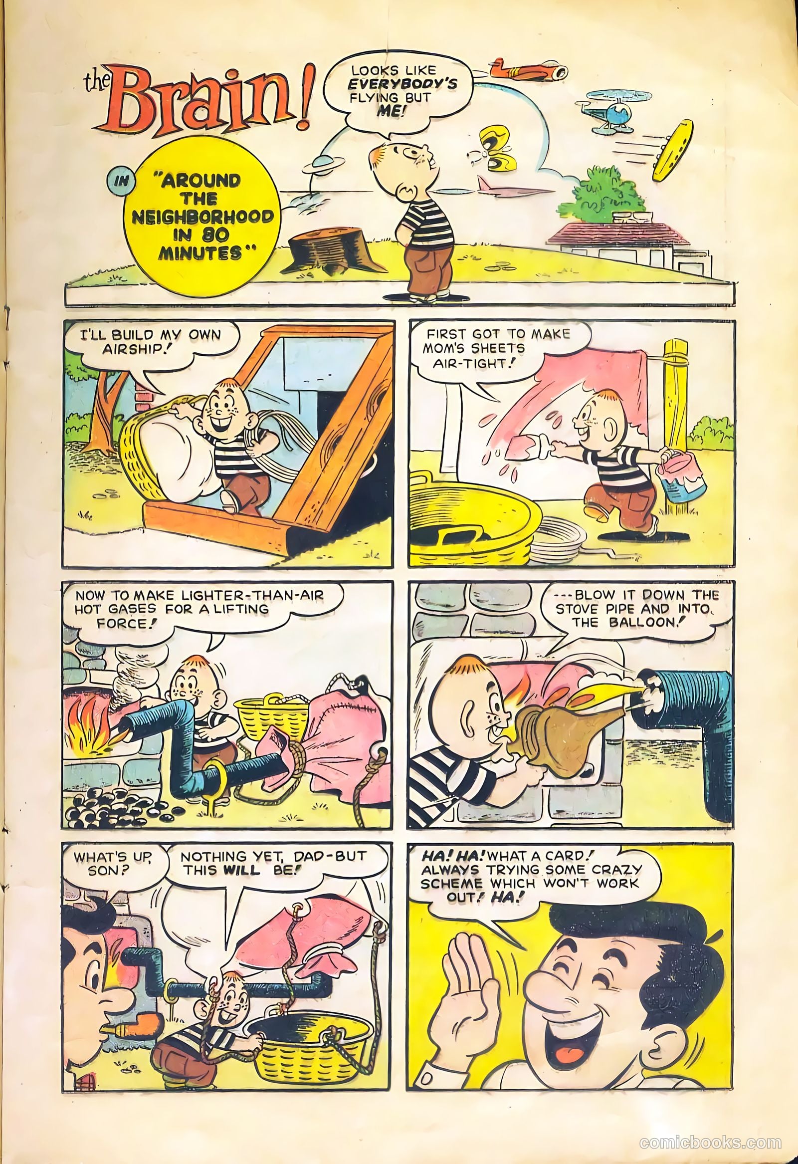 The Brain #7 (1958) — page 15