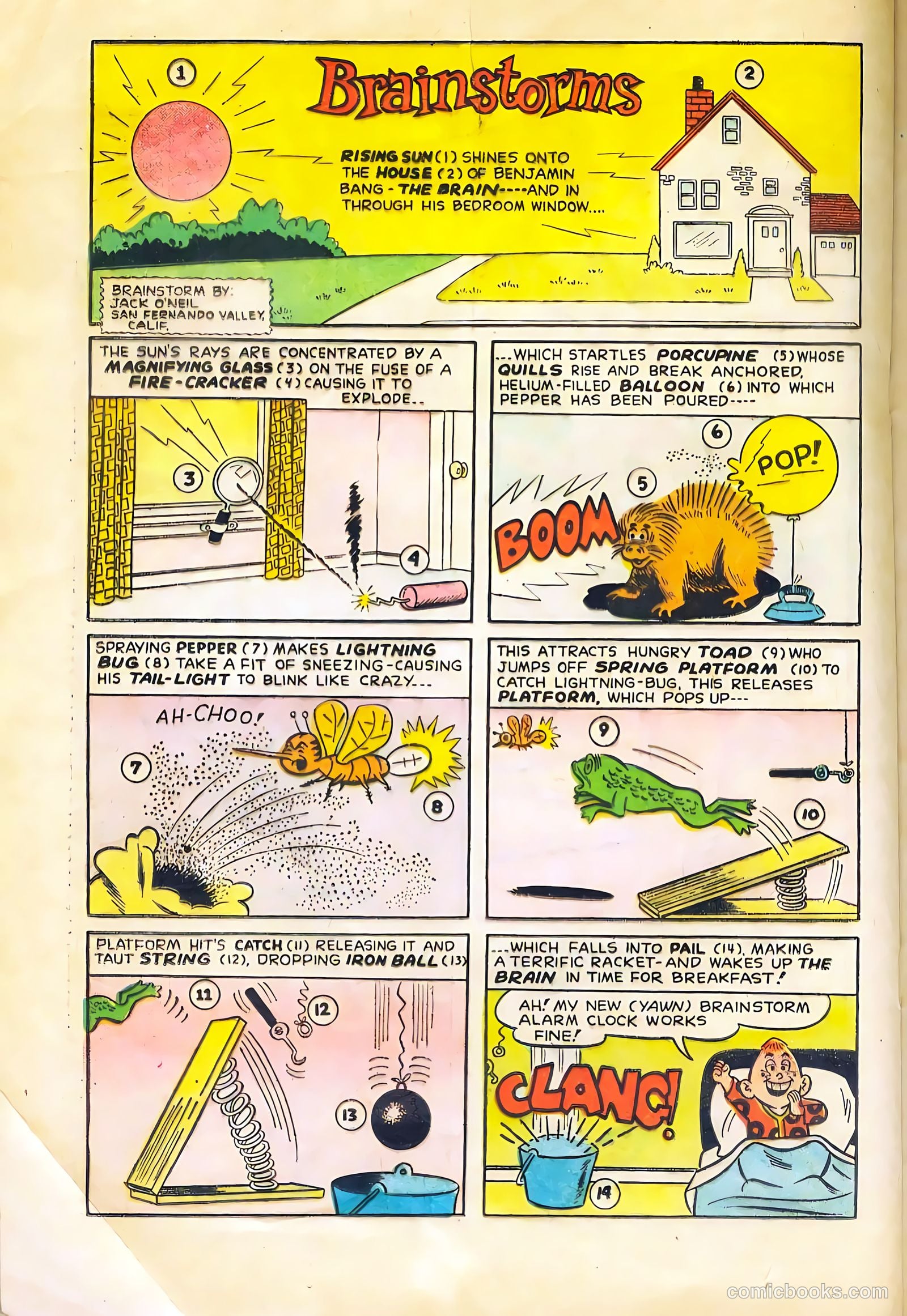 The Brain #7 (1958) — page 20