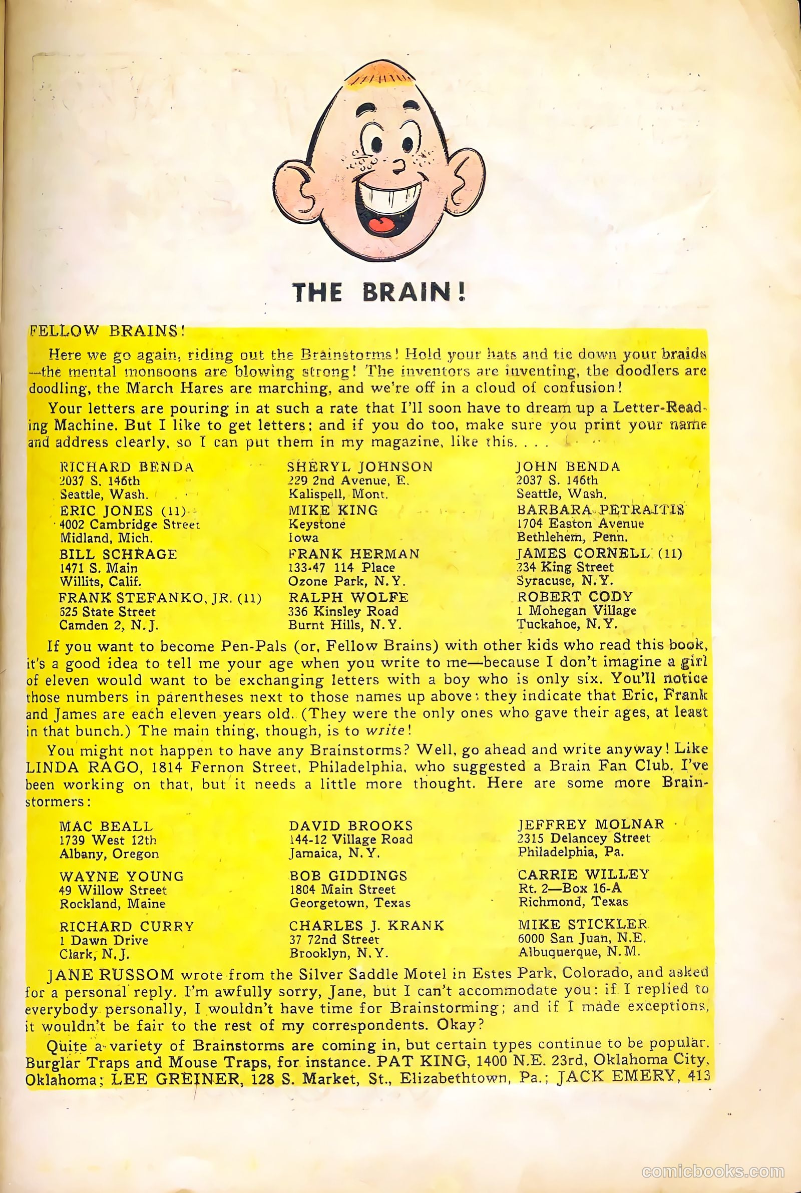 The Brain #7 (1958) — page 27