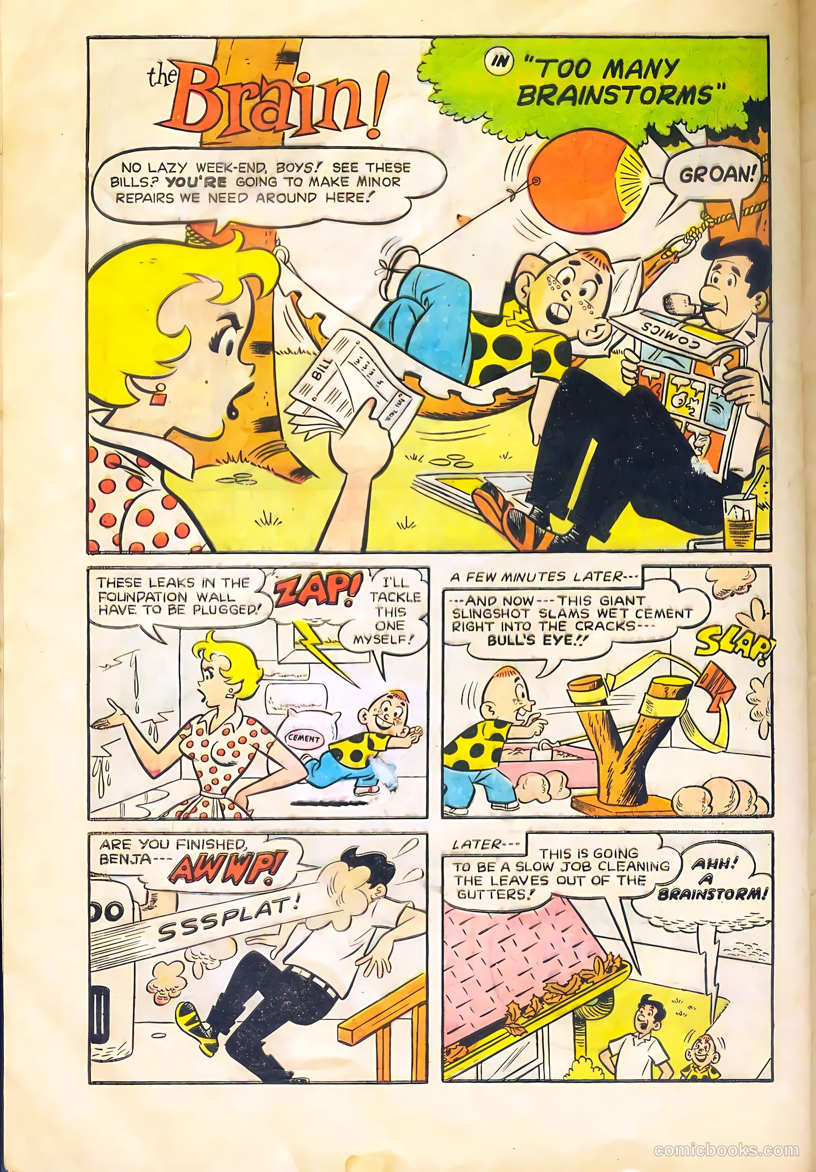 The Brain #7 (1958) — page 30