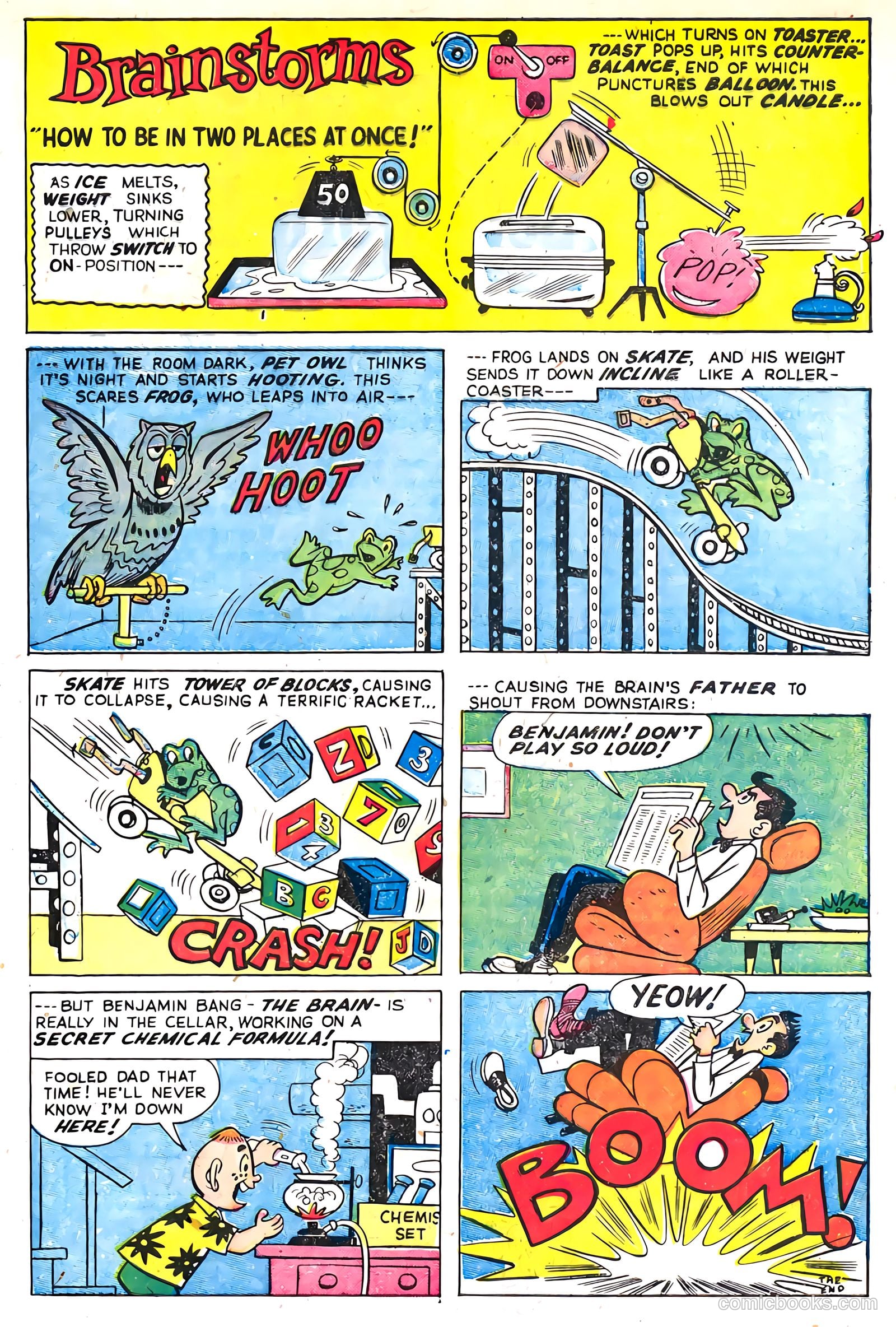 The Brain #8 (1958) — page 9 of 36