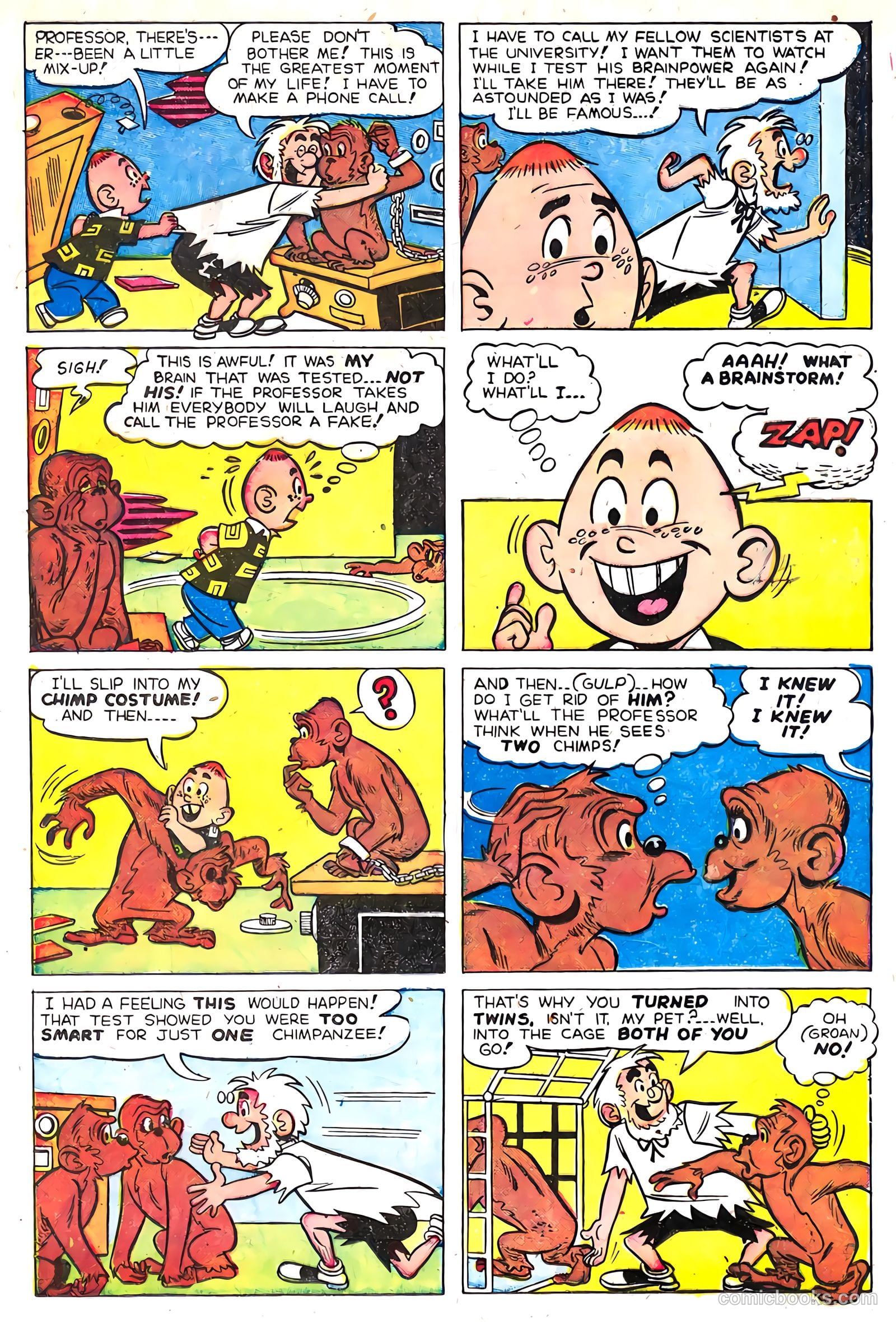 The Brain #8 (1958) — page 13 of 36