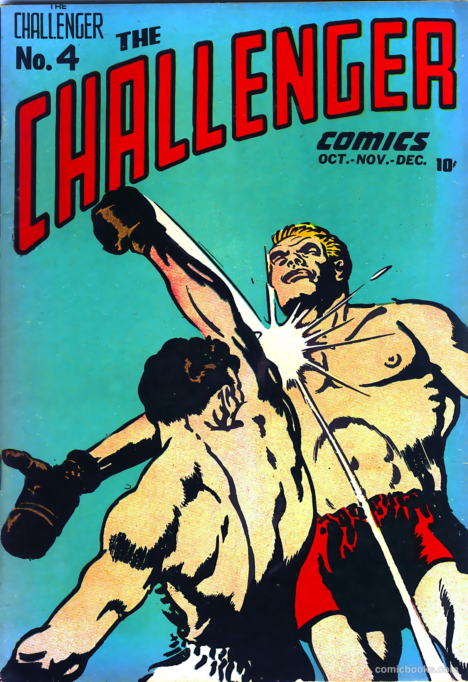 The Challenger #4 cover