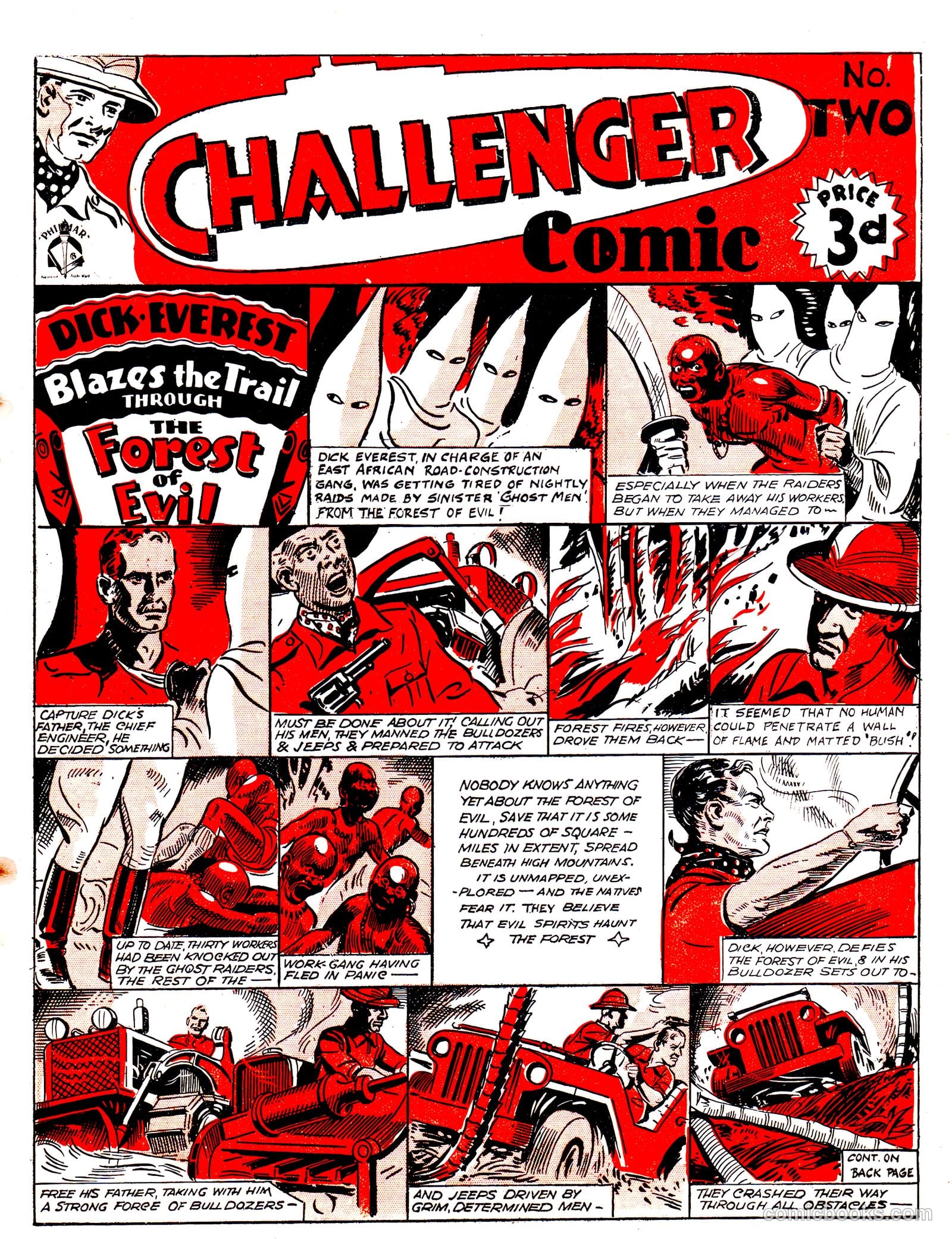The Challenger Comic