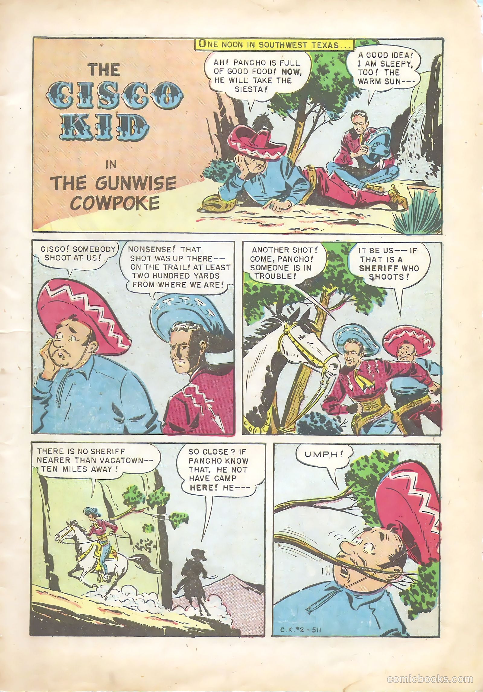 The Cisco Kid #2 (1950) — page 3