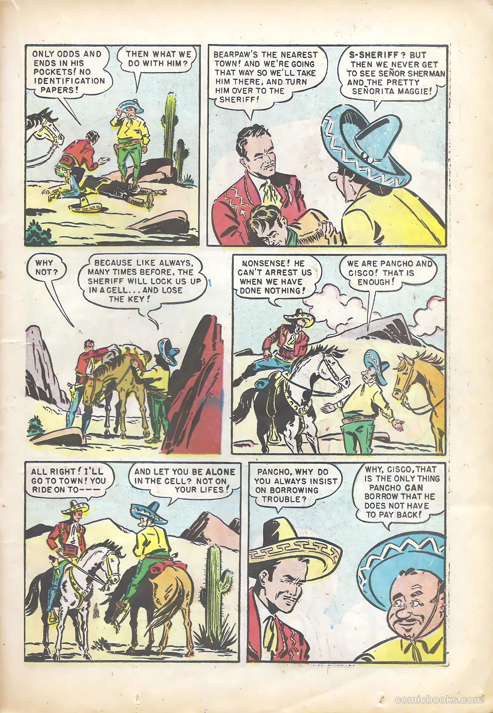 The Cisco Kid #2 (1950) — page 31