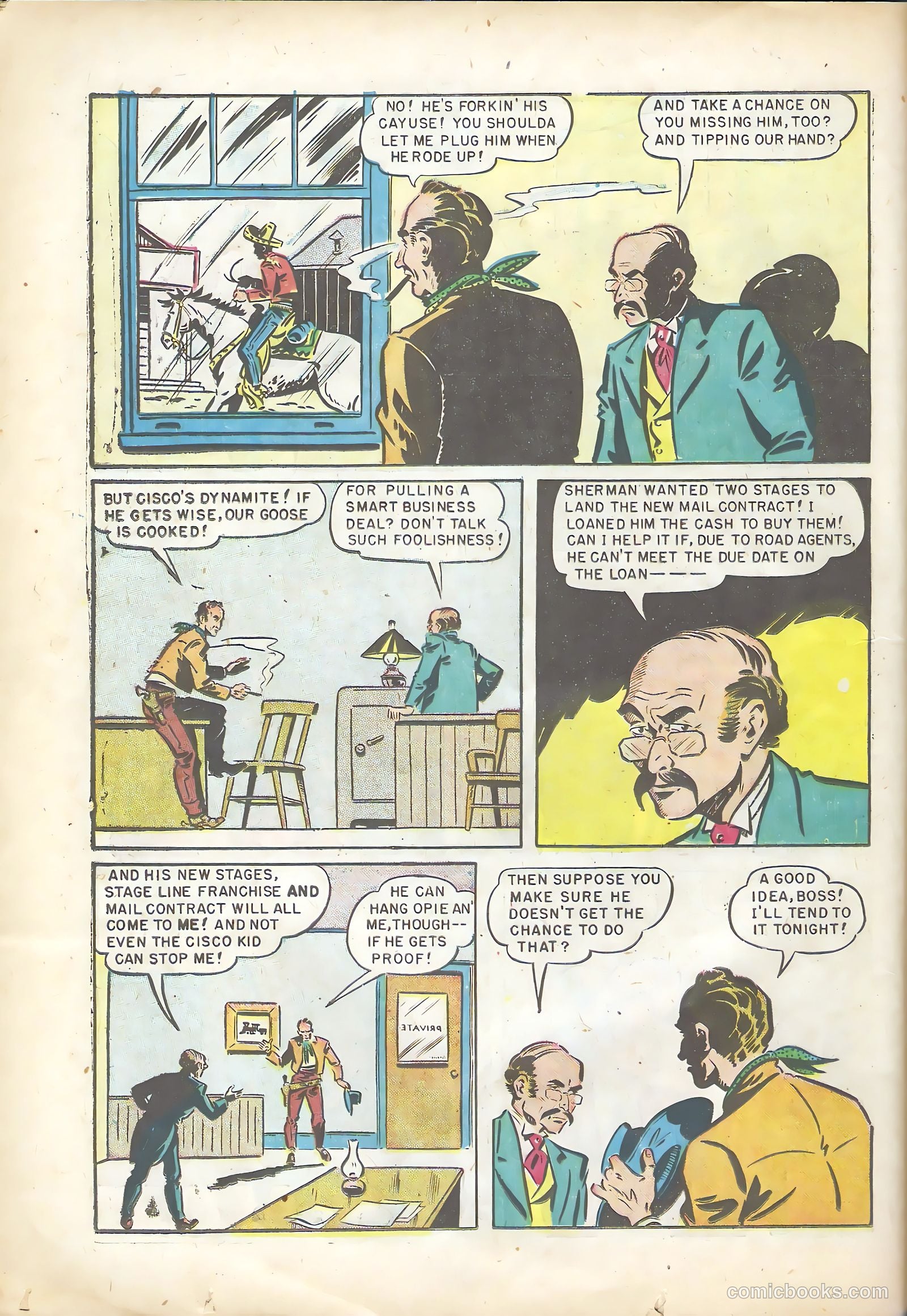 The Cisco Kid #2 (1950) — page 38