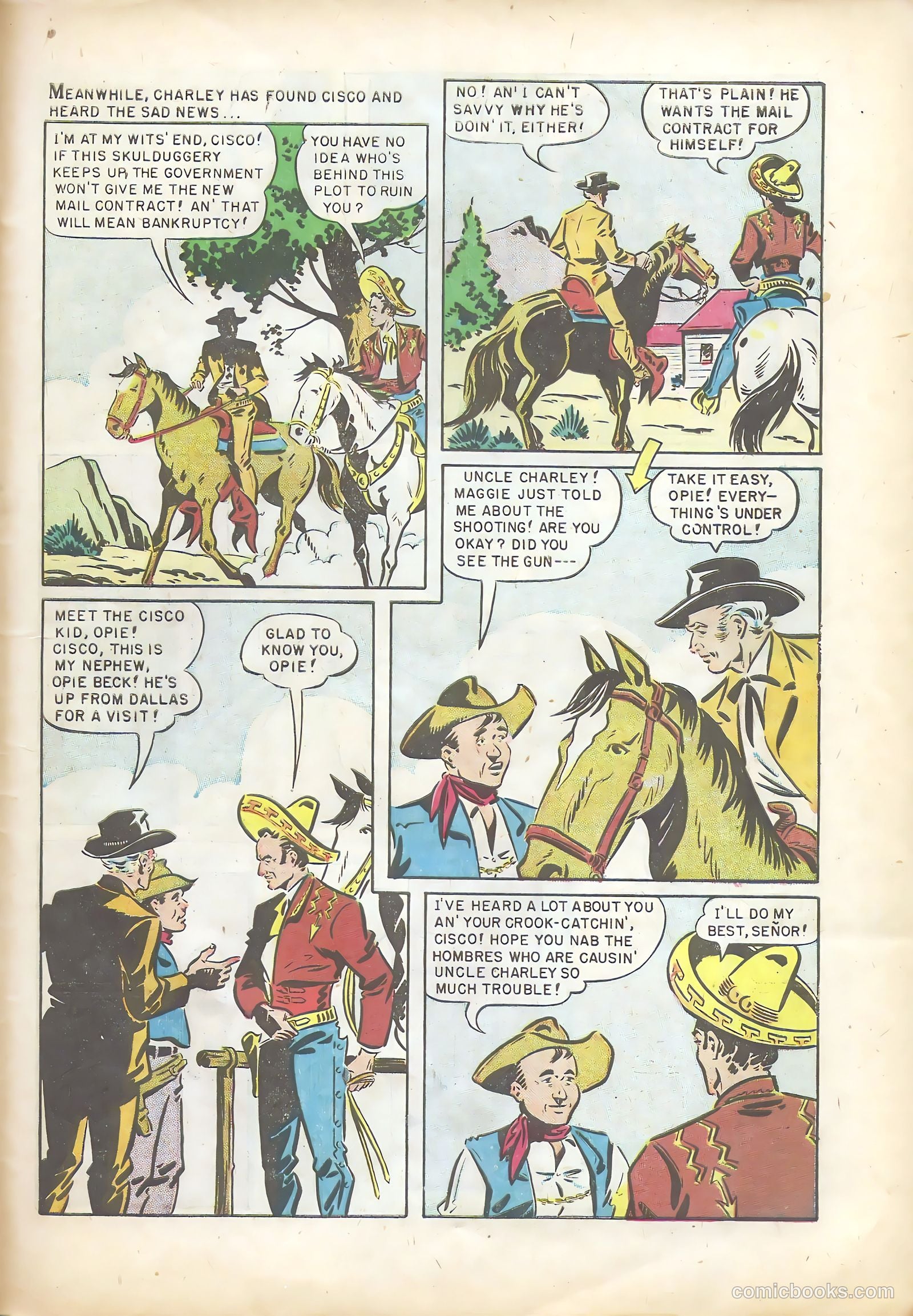 The Cisco Kid #2 (1950) — page 39