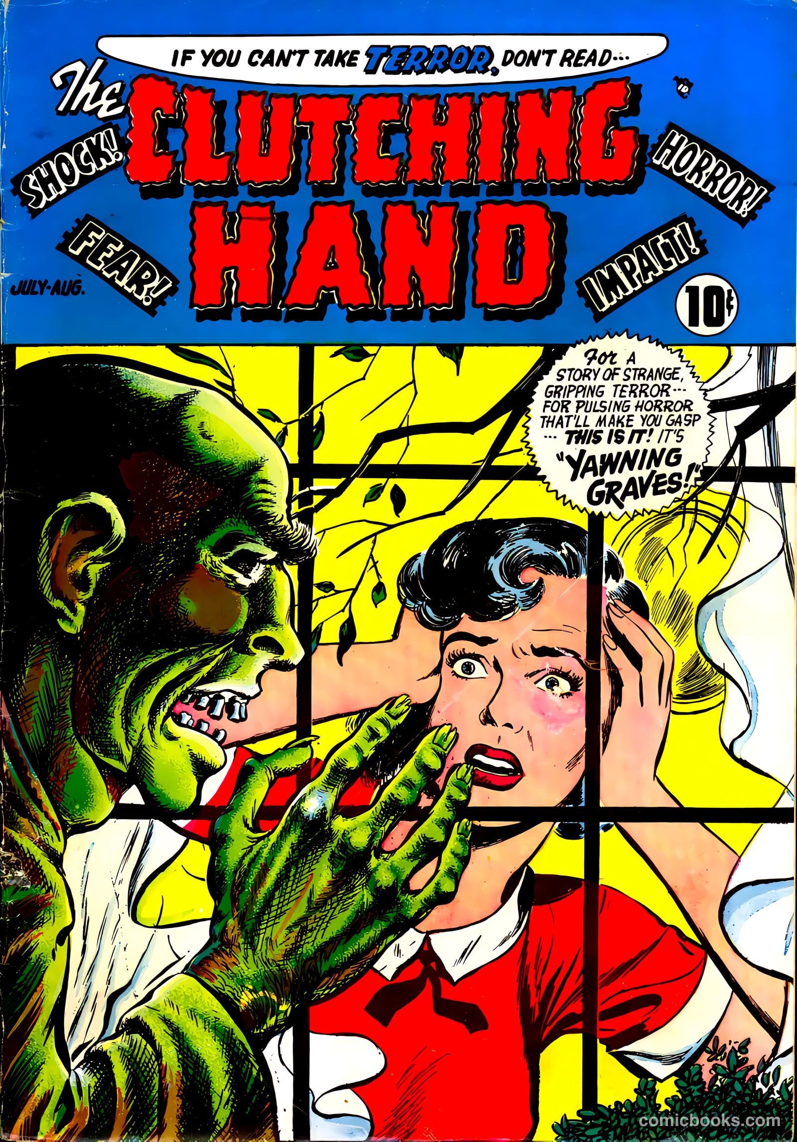 The Clutching Hand #1 cover