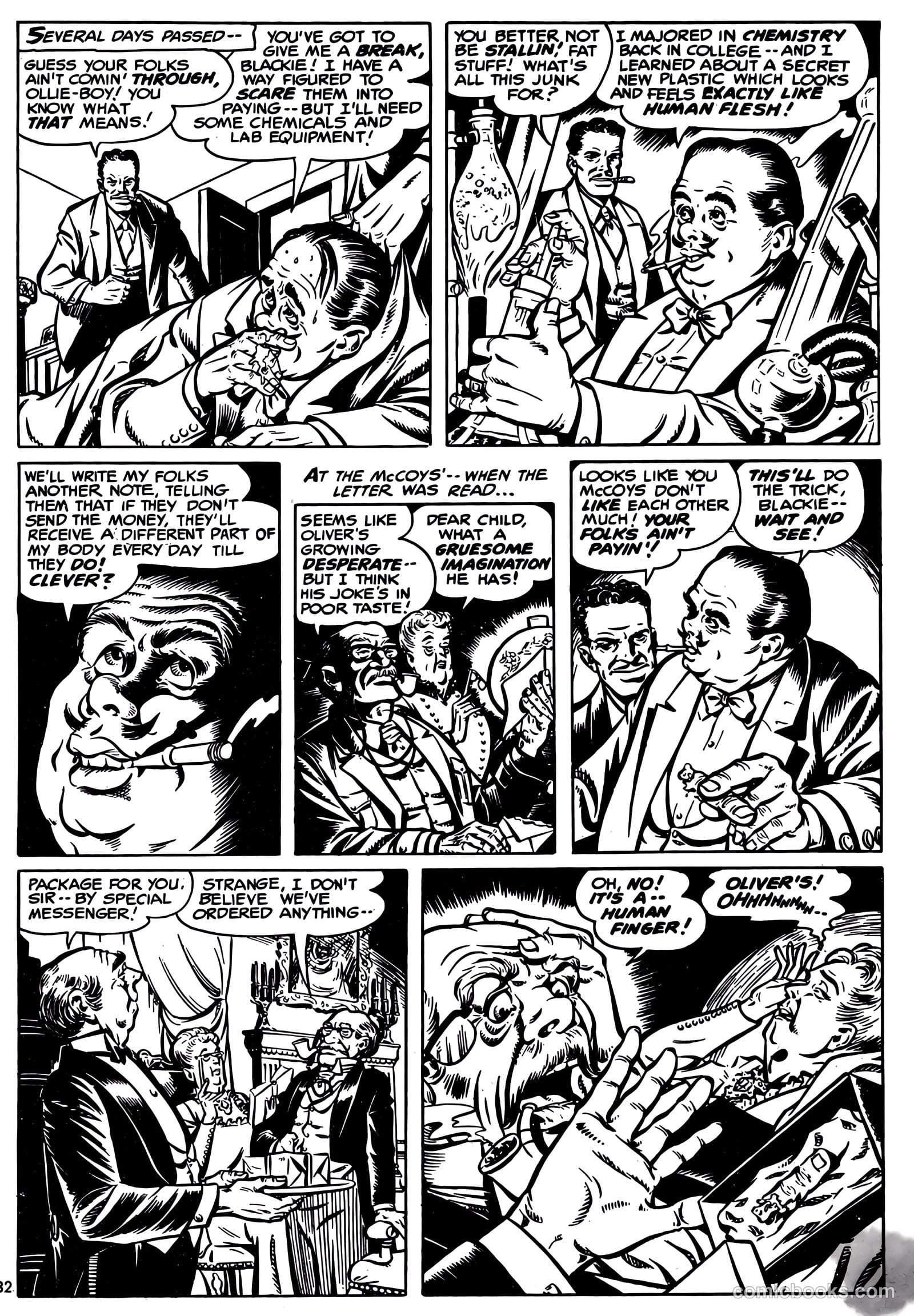 The Clutching Hand #1 (1954) — page 4 of 34