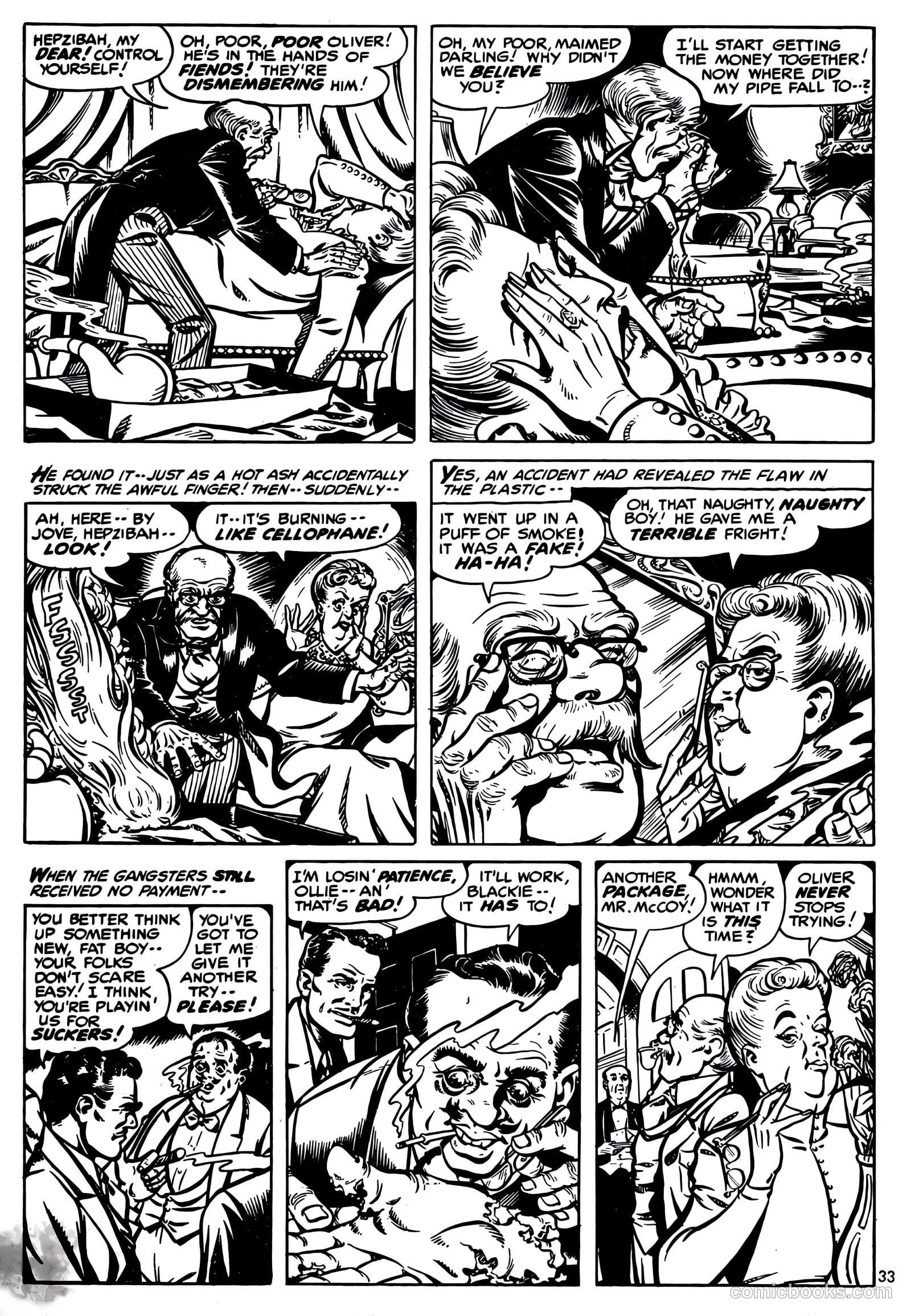 The Clutching Hand #1 (1954) — page 5 of 34